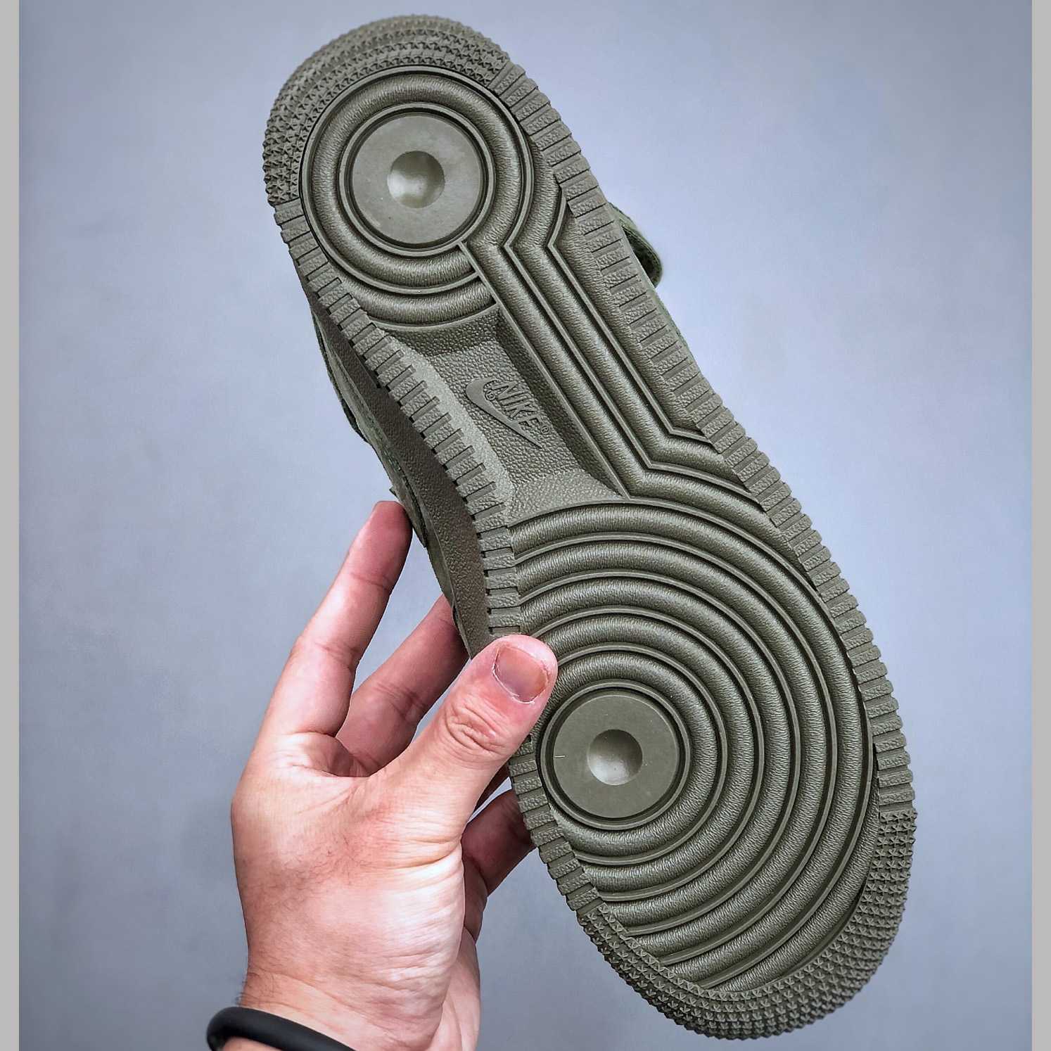  Supreme x Nike Air Force 1  Mid '07 'Legion Green'    DV0788-005 - DesignerGu