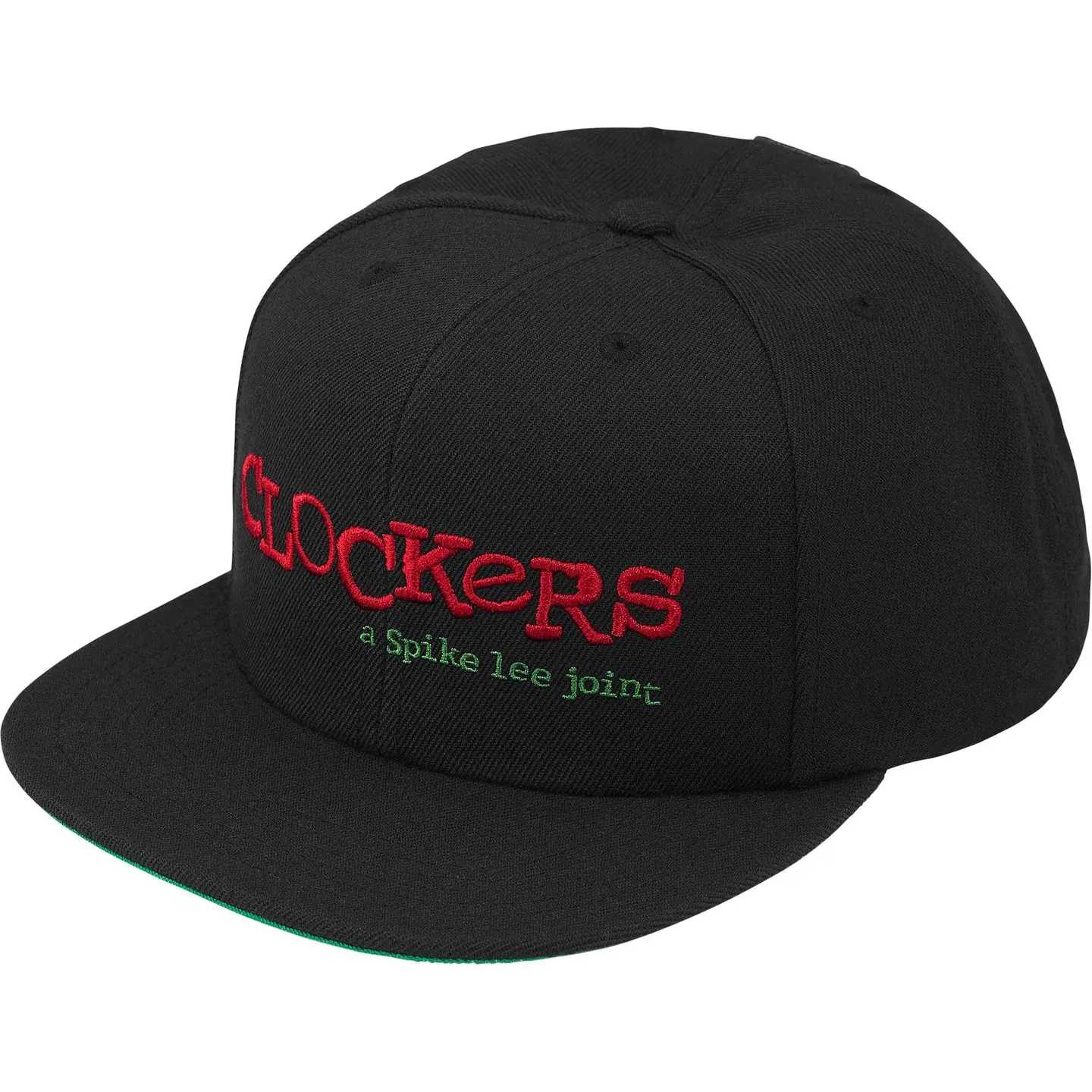 Supreme x 40 Acres Clockers 6-Panel 'Black' - DesignerGu