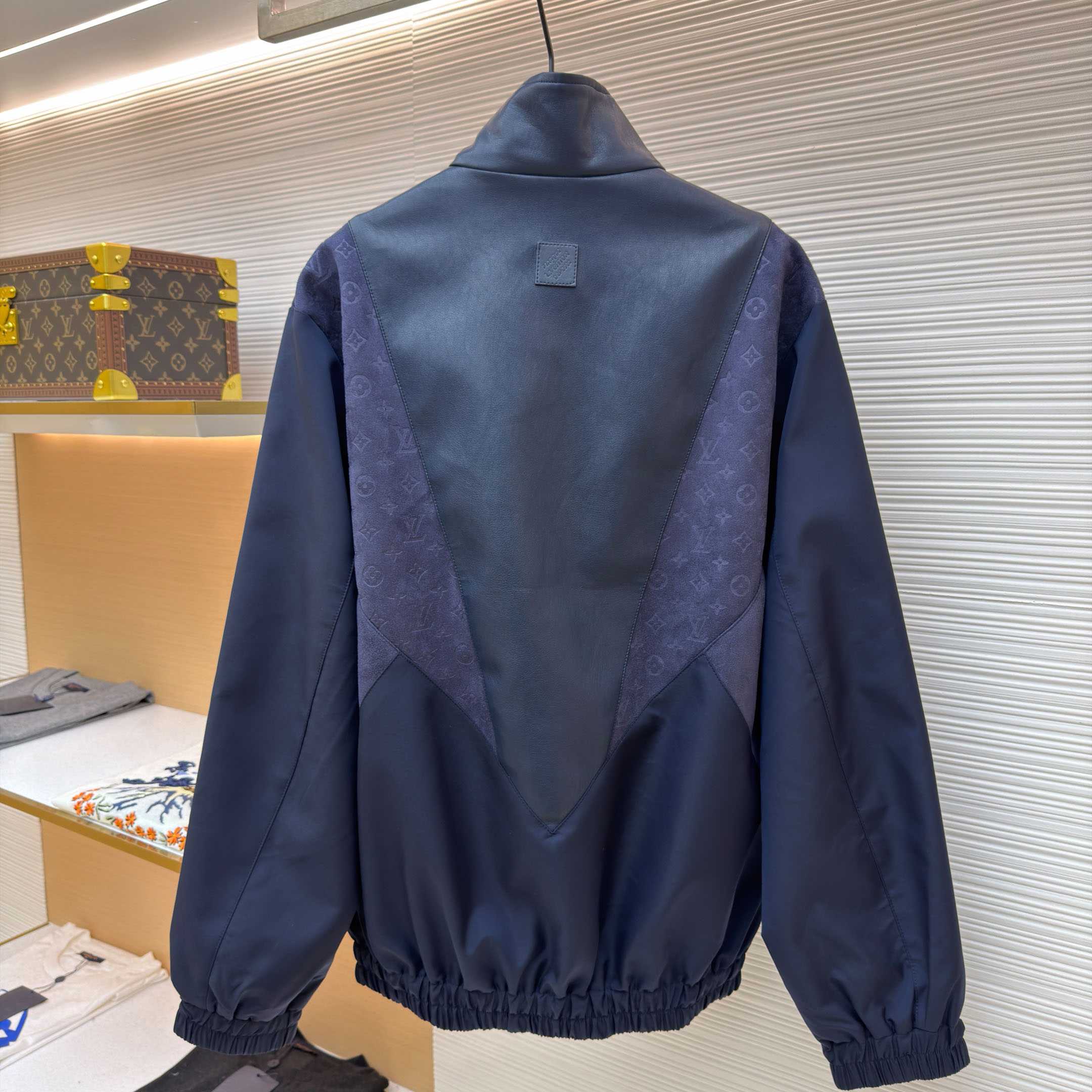 Louis Vuitton Leather Mix Track Top 1AJB73 - DesignerGu