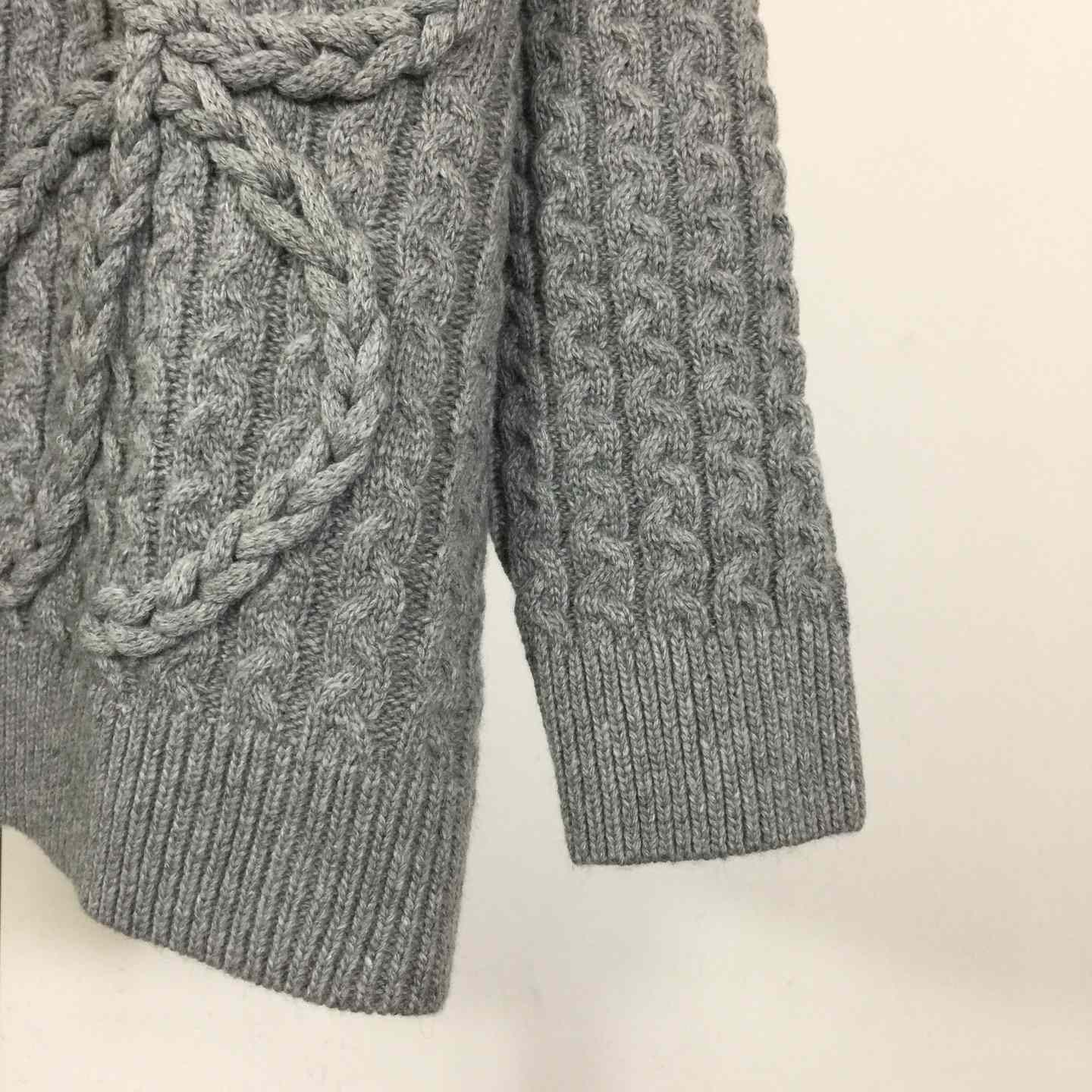 Loewe Men's Anagram Cable-Knit Wool - DesignerGu