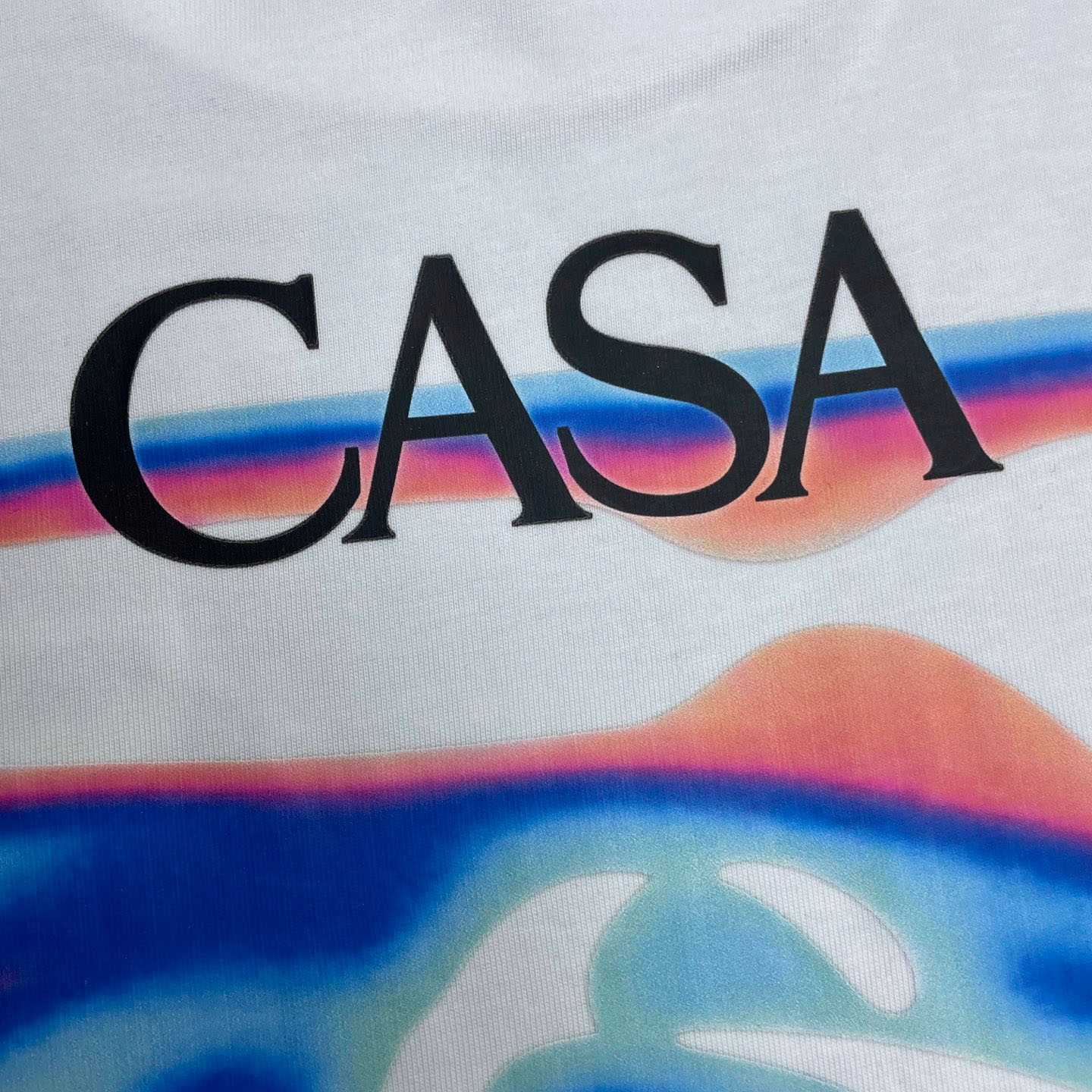 Casablanca Heat Map Logo Short Sleeve T‑Shirt C1124 - DesignerGu