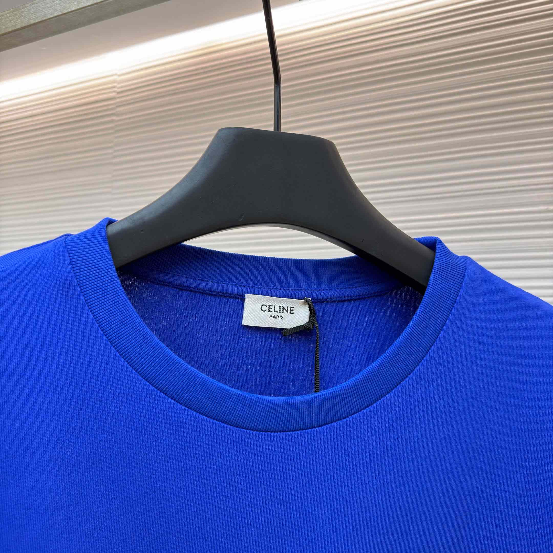 Celine T-SHIRT IN Cotton Jersey - DesignerGu