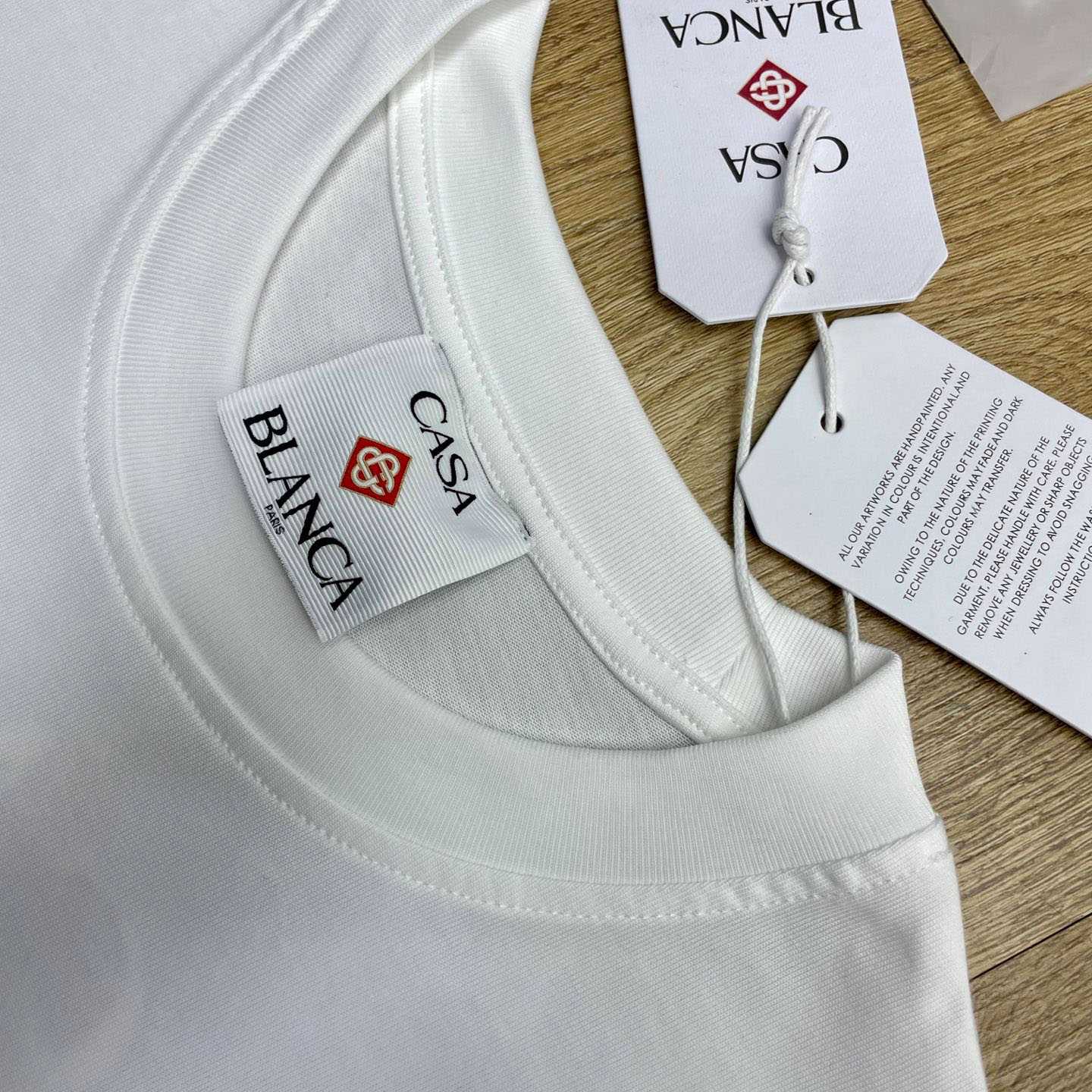 Casablanca Essential Experience printed cotton T-shirt  C1114 - DesignerGu