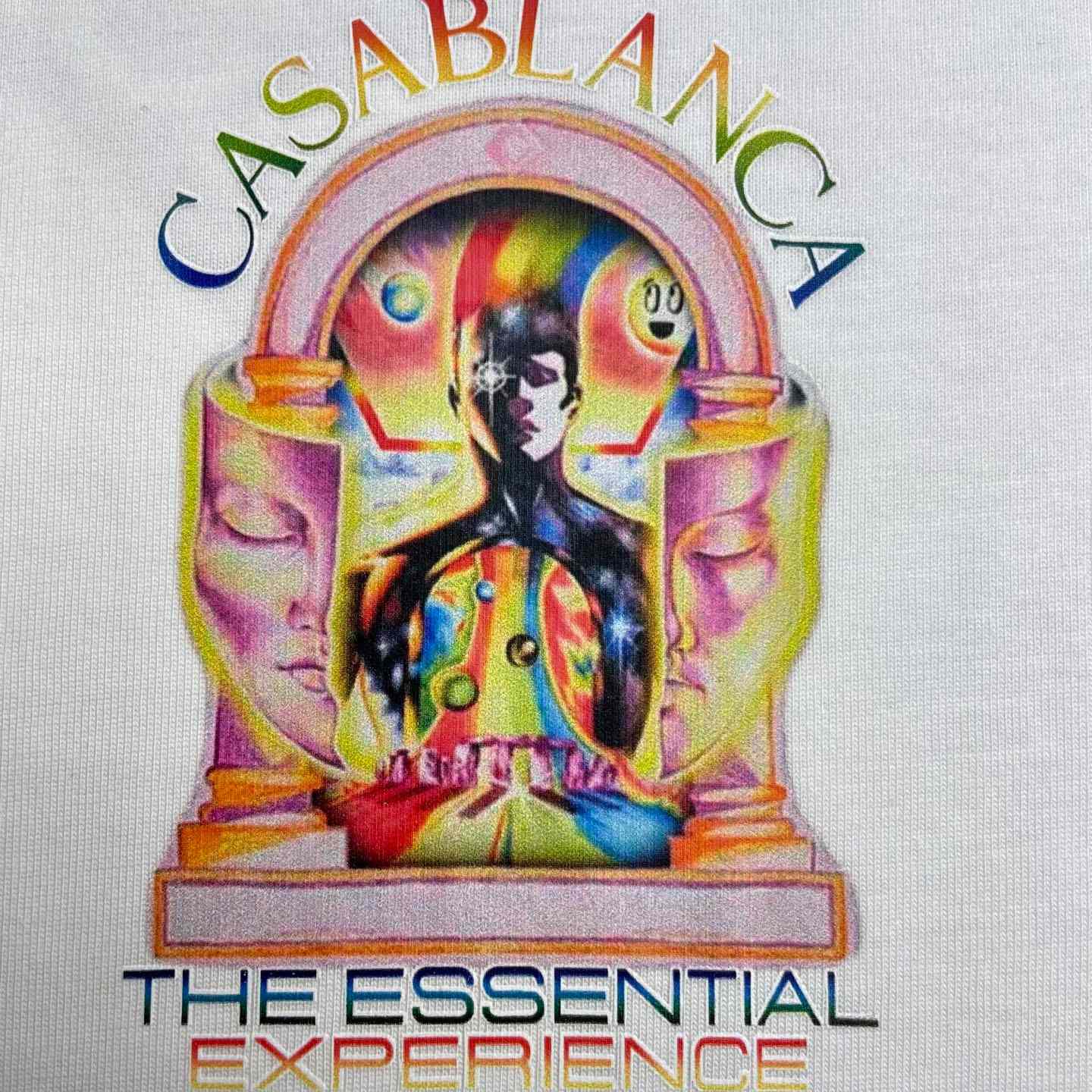Casablanca Essential Experience printed cotton T-shirt  C1114 - DesignerGu