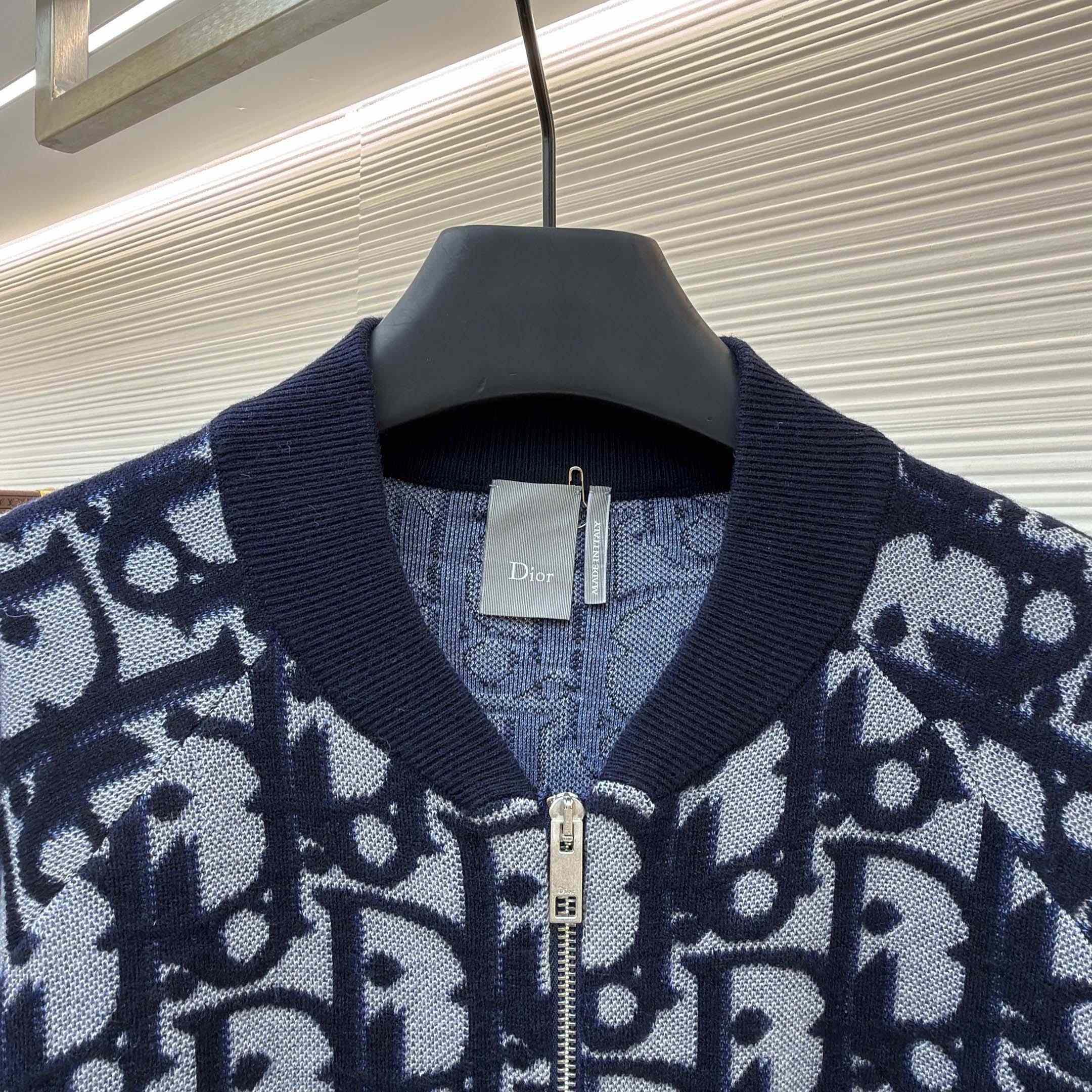 Dior Oblique Bomber Jacket - DesignerGu