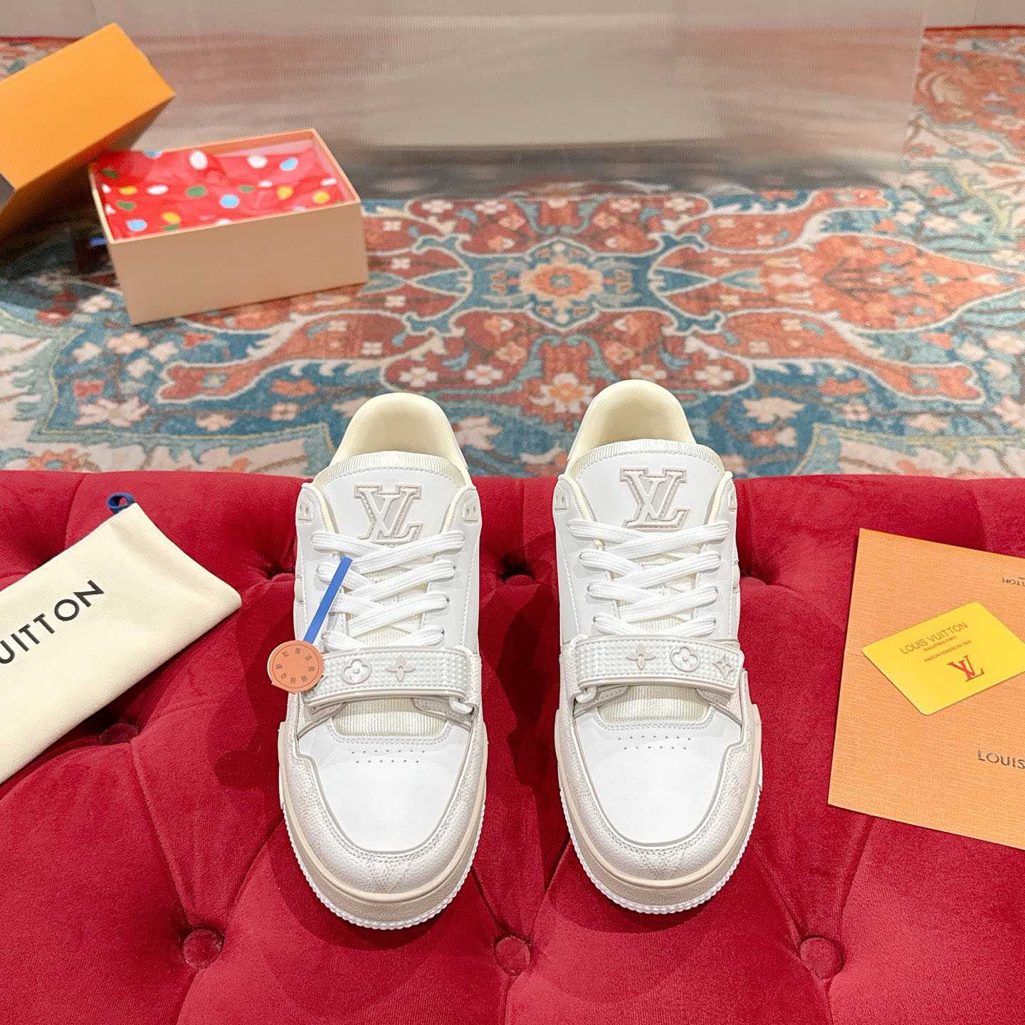 Louis Vuitton LV Trainer Sneaker   1AHTUG - DesignerGu