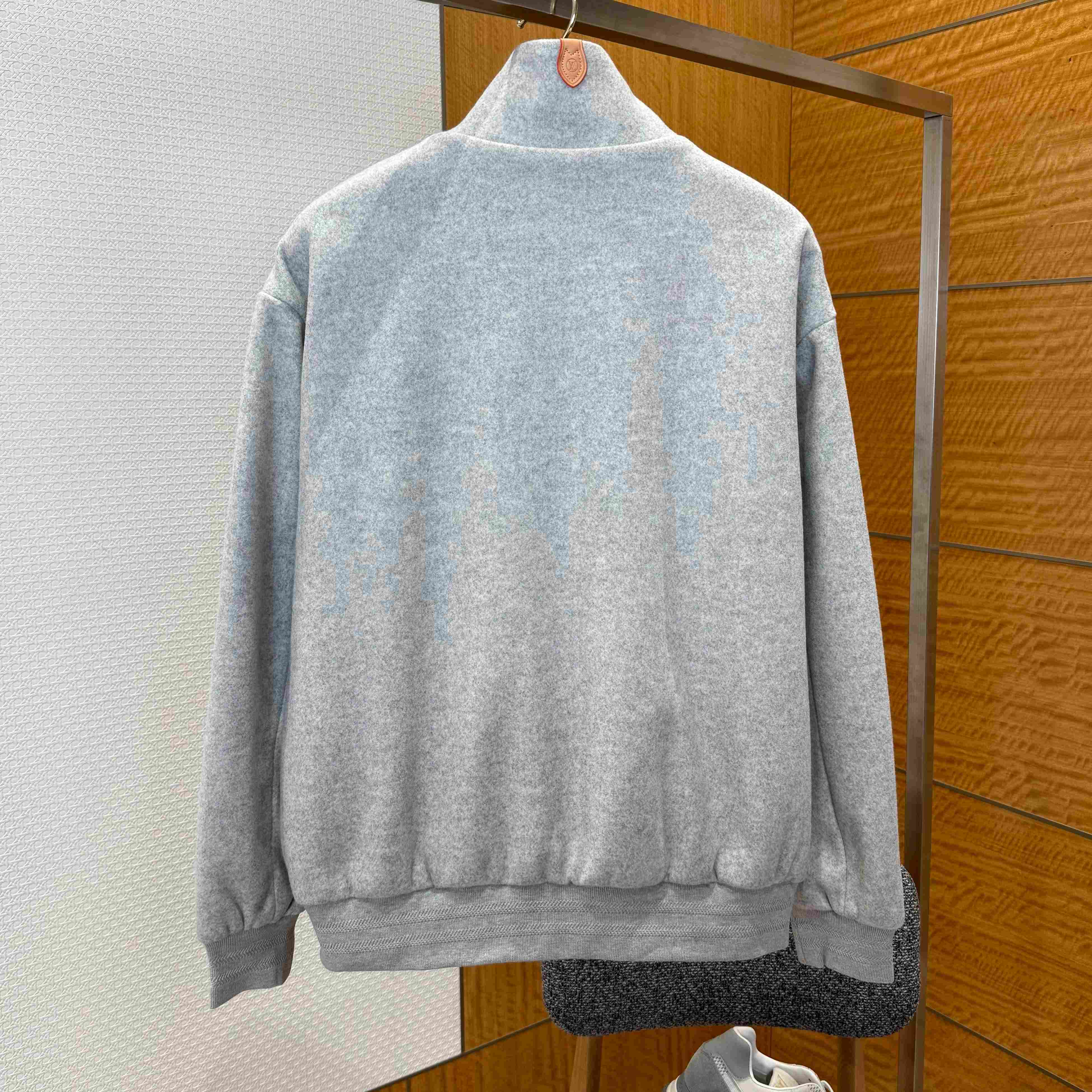 Louis Vuitton Double Face Cashmere-Wool Track Top 1AJSJ8 - DesignerGu