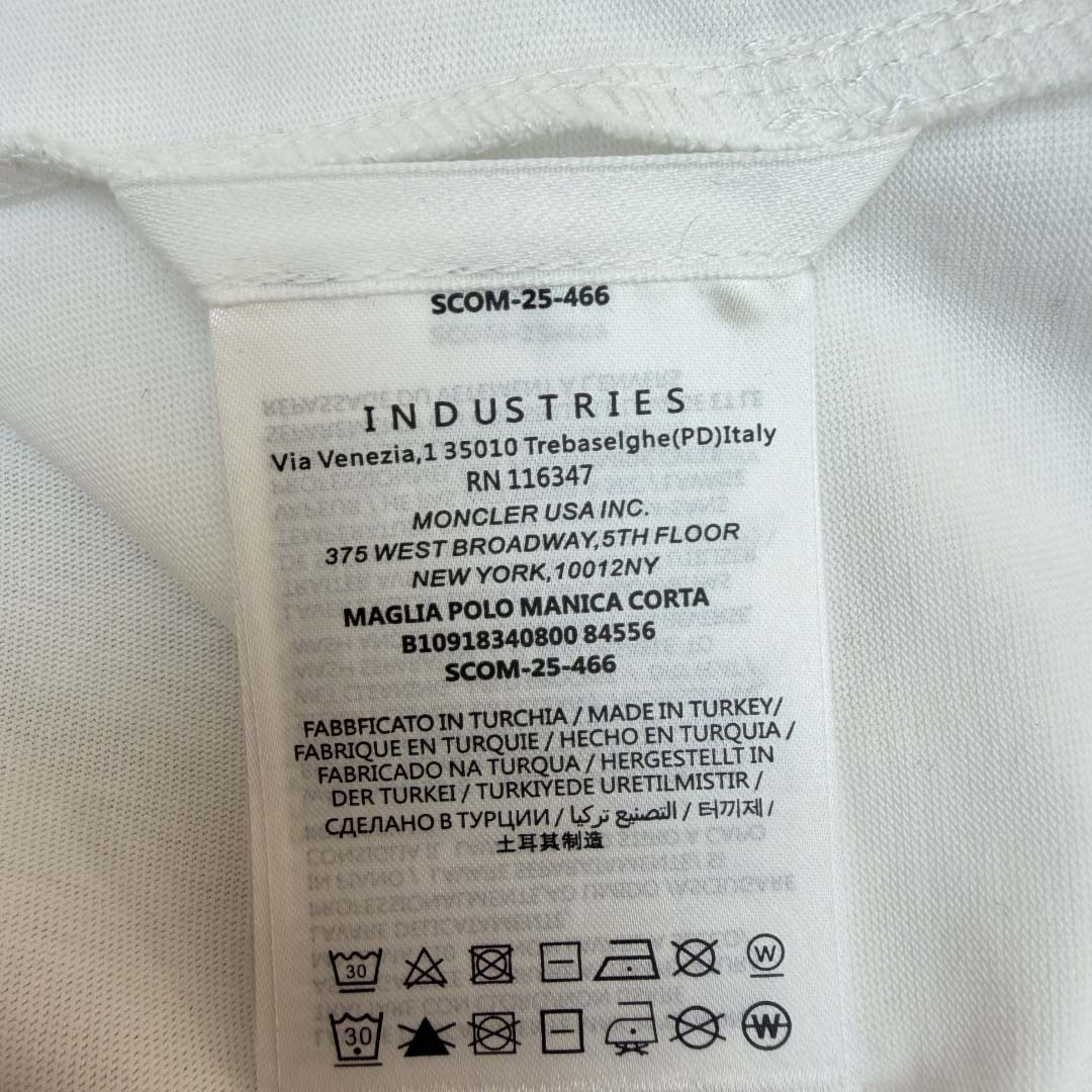 Moncler Embroidered Logo Cotton T-Shirt   - DesignerGu