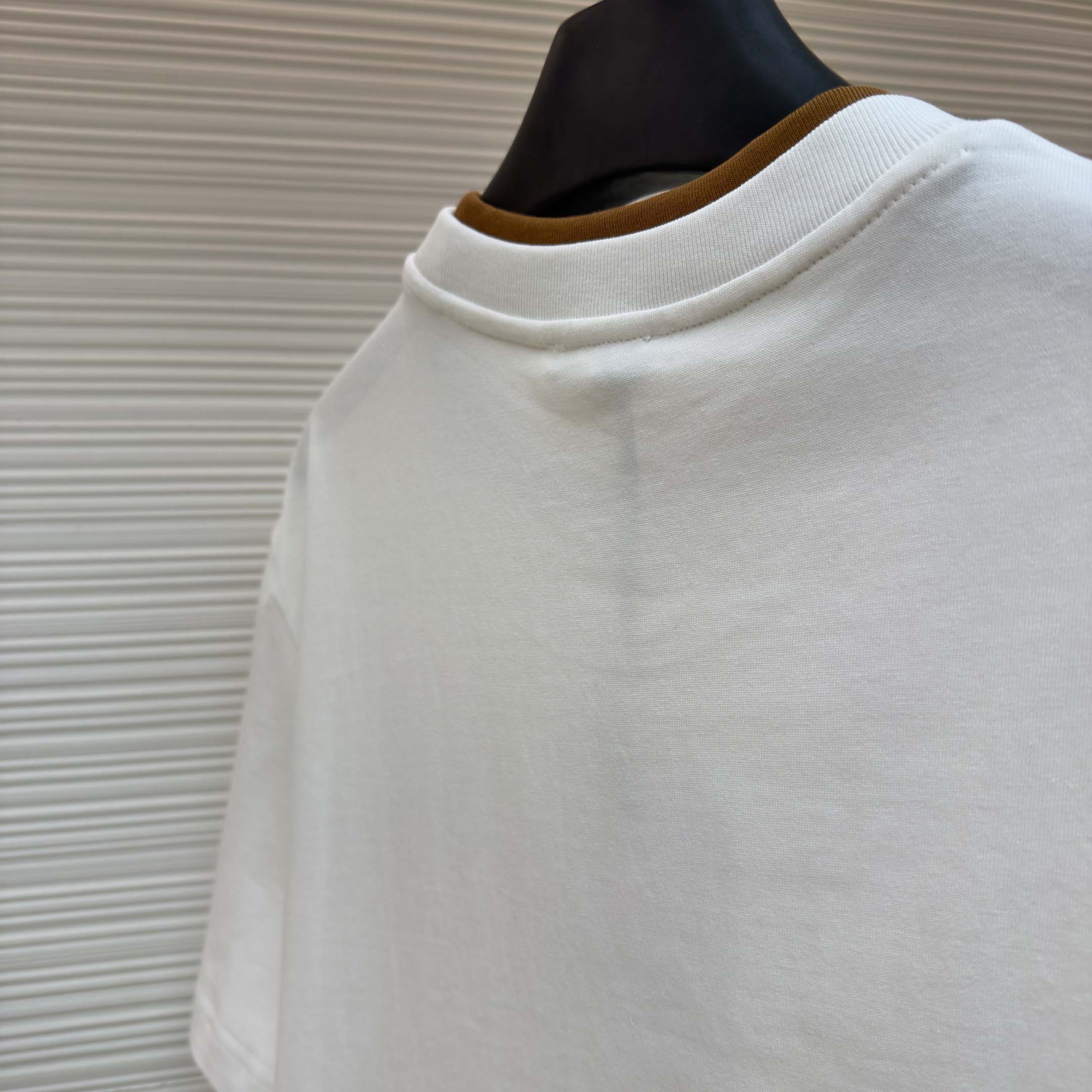 Moncler Embroidered Logo Cotton T-Shirt   - DesignerGu