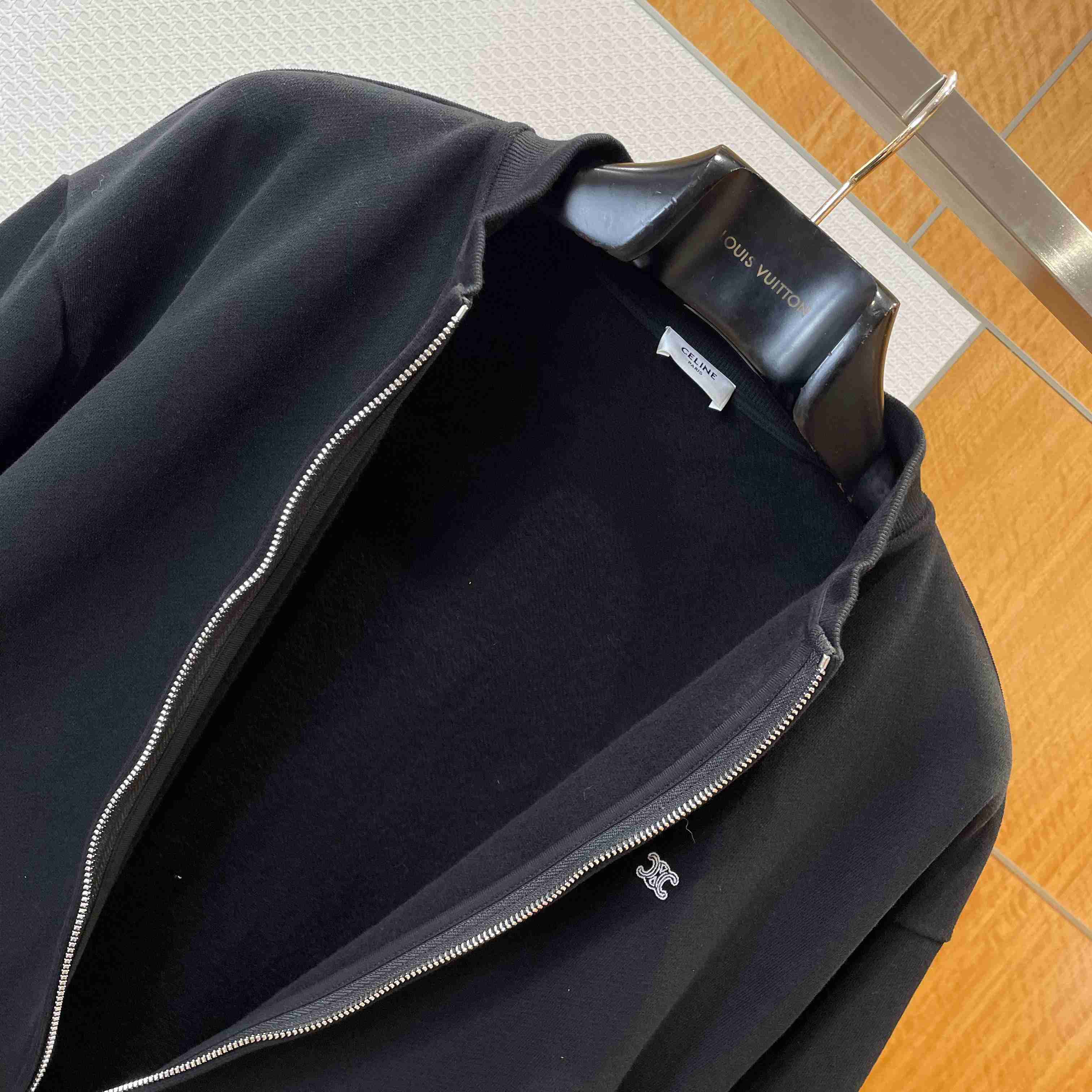 Celine Teddy Jacket IN Cotton Fleece - DesignerGu