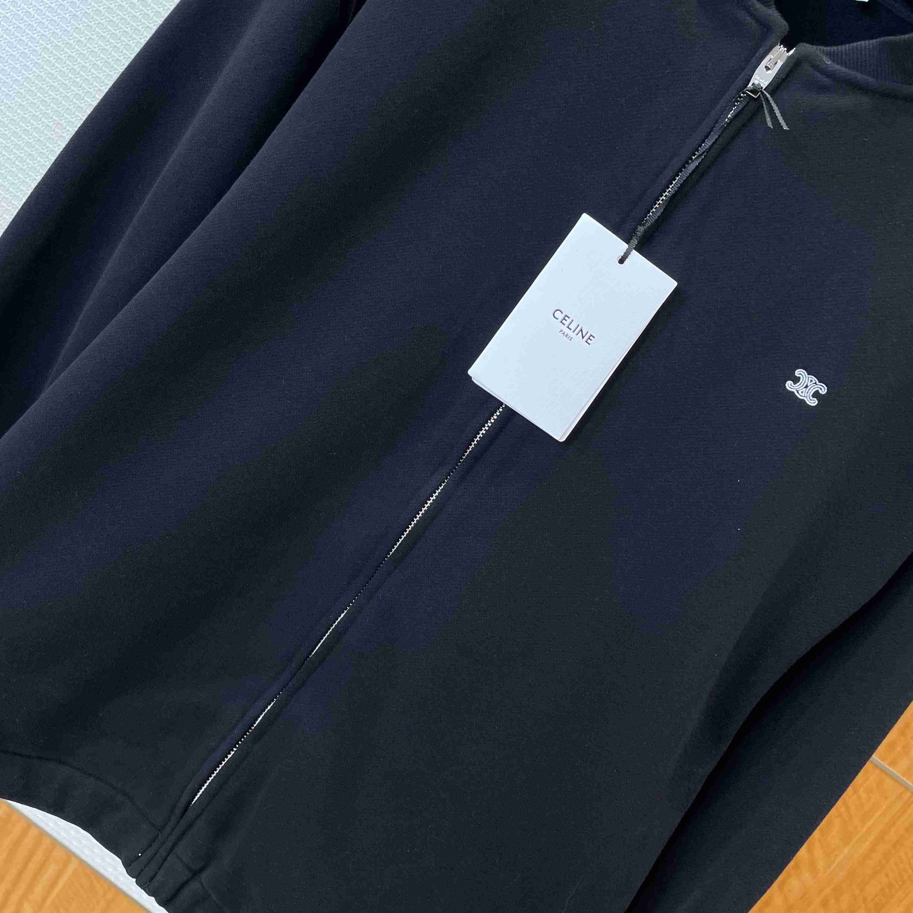 Celine Teddy Jacket IN Cotton Fleece - DesignerGu