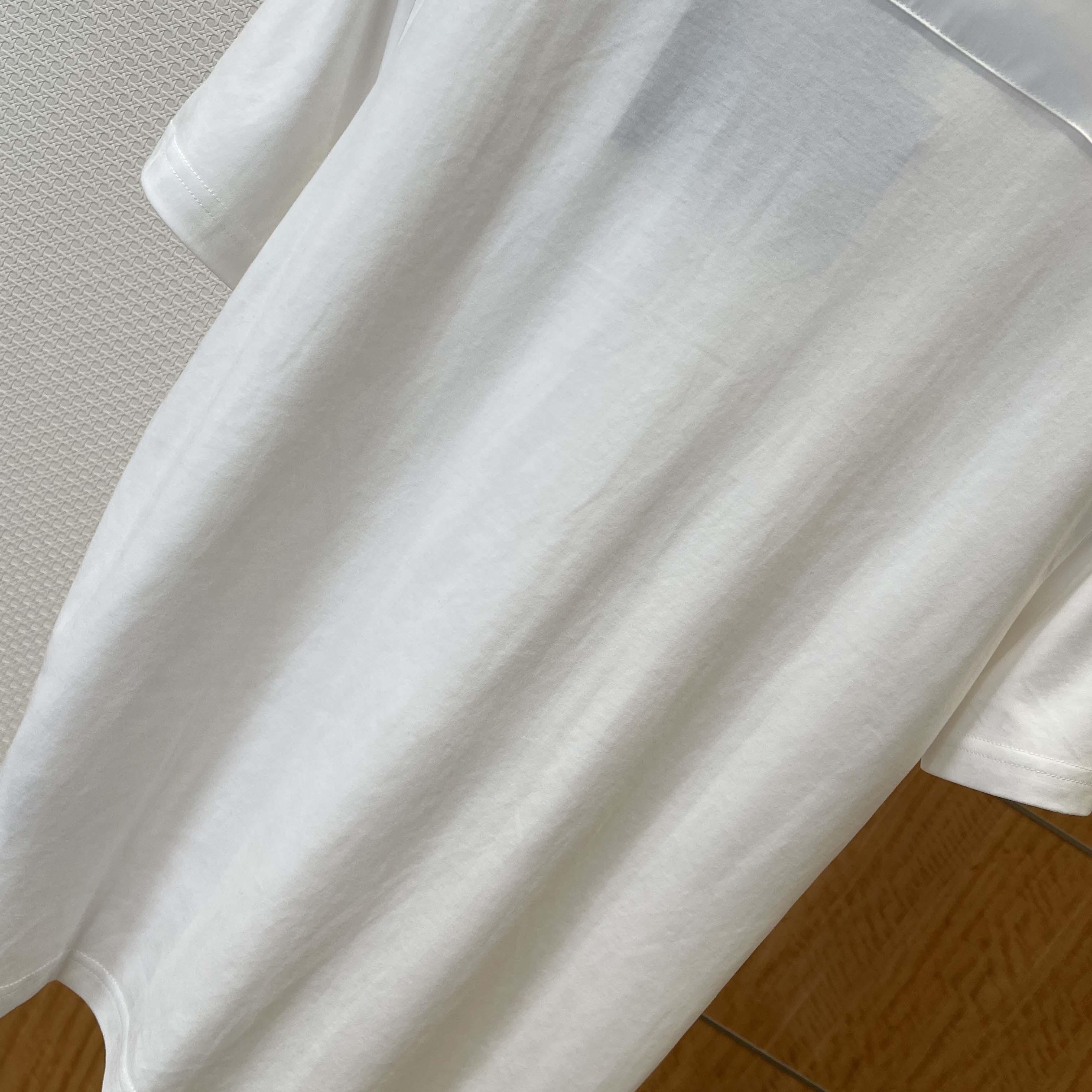 Prada Stretch Cotton Polo Shirt With Re-Nylon Details - DesignerGu