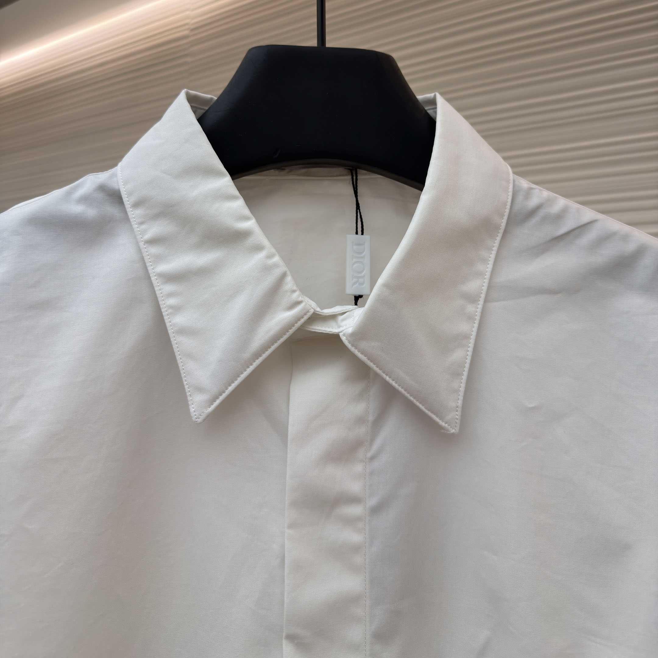 Dior Shirt with CD Box Embroidery - DesignerGu