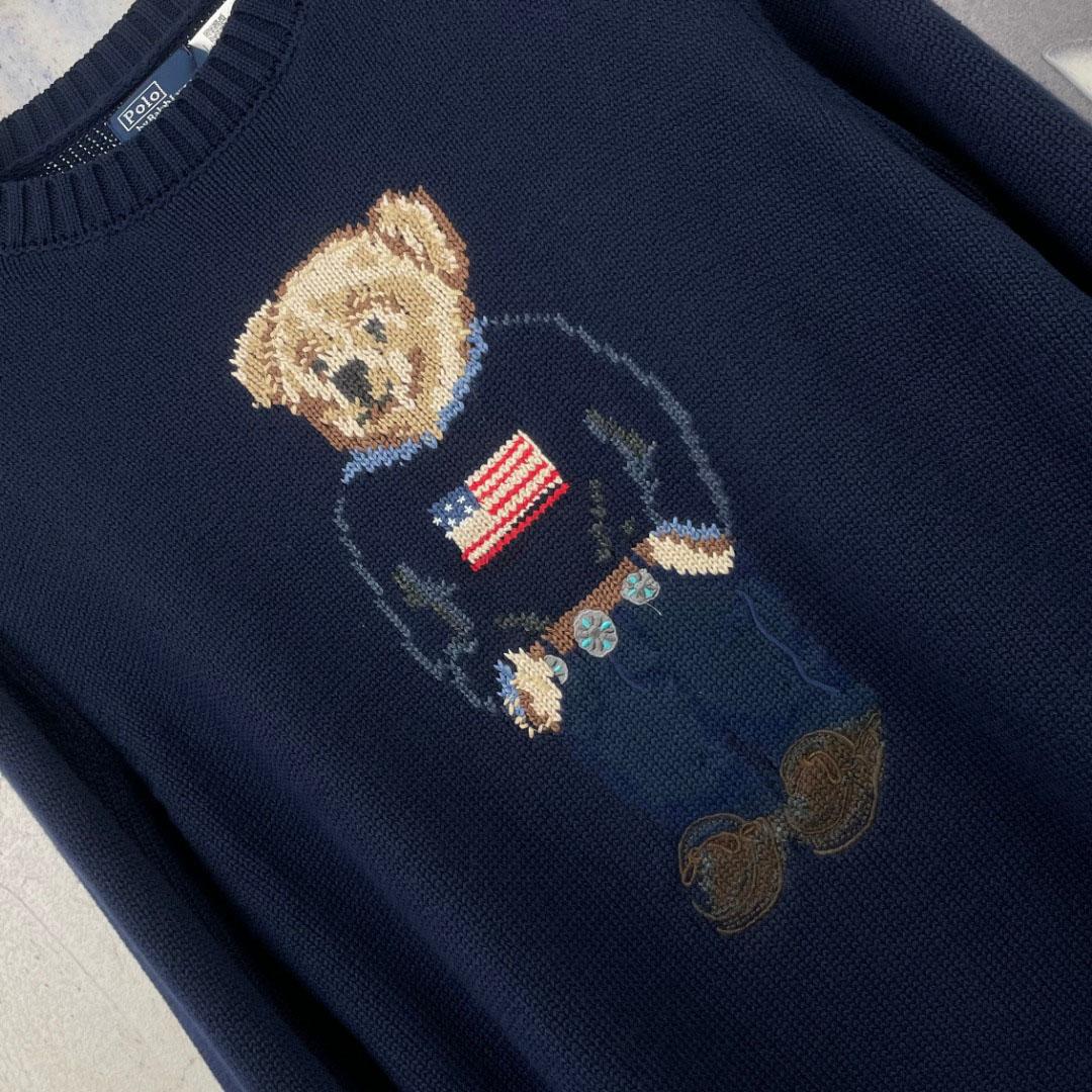 Ralph Lauren Polo Bear Cotton Sweater - DesignerGu