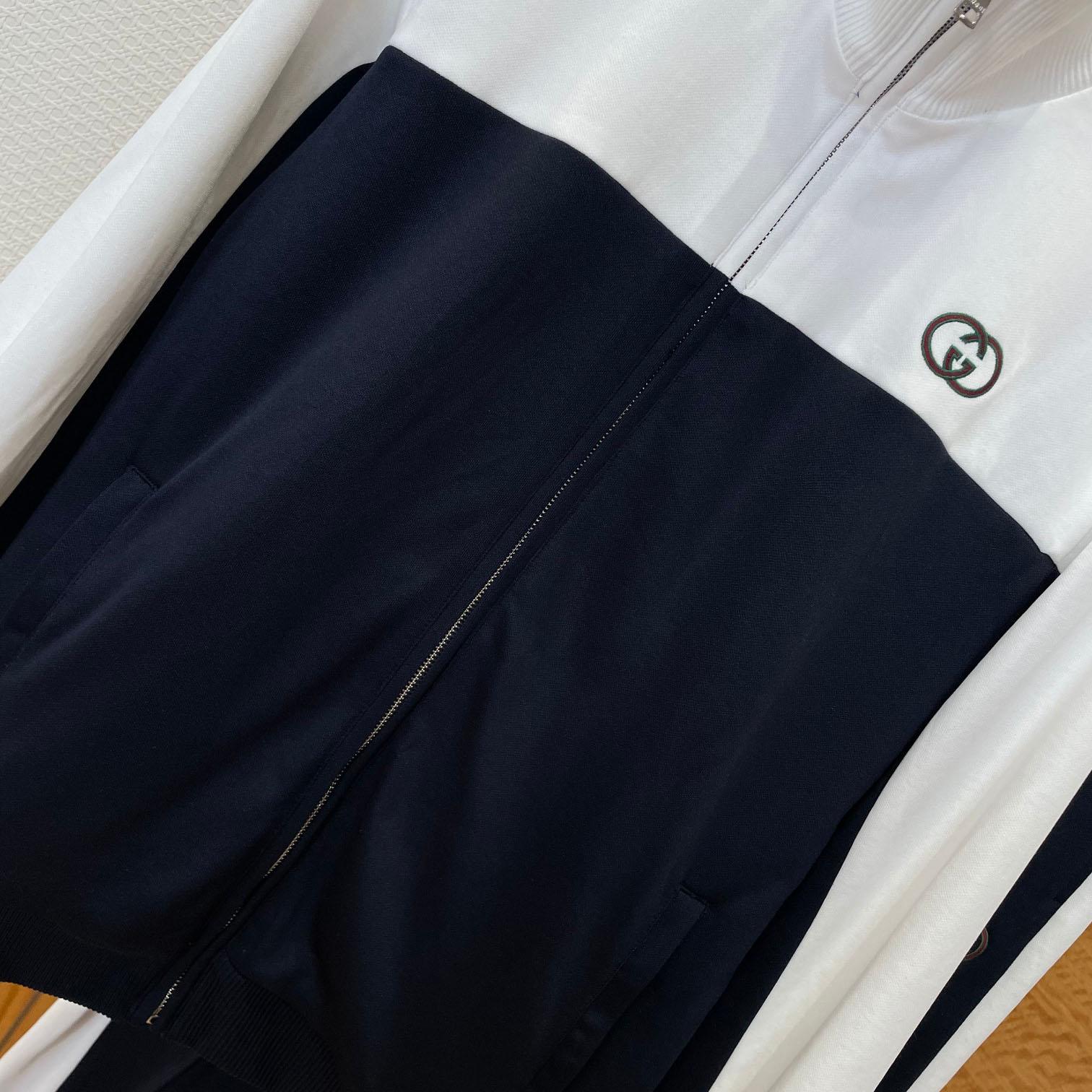 Gucci Technical Jersey Zip Jacket - DesignerGu