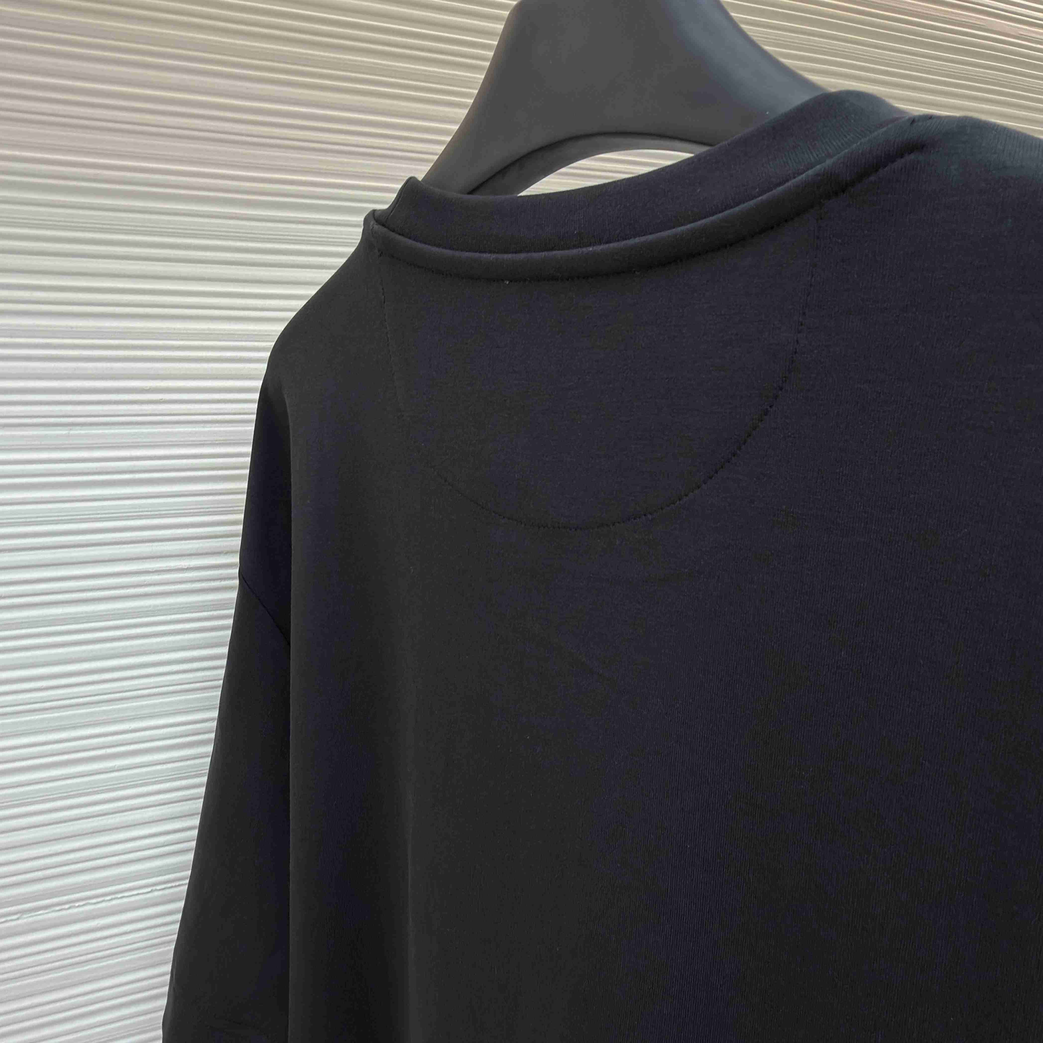 Fendi Black Cotton T-shirt - DesignerGu