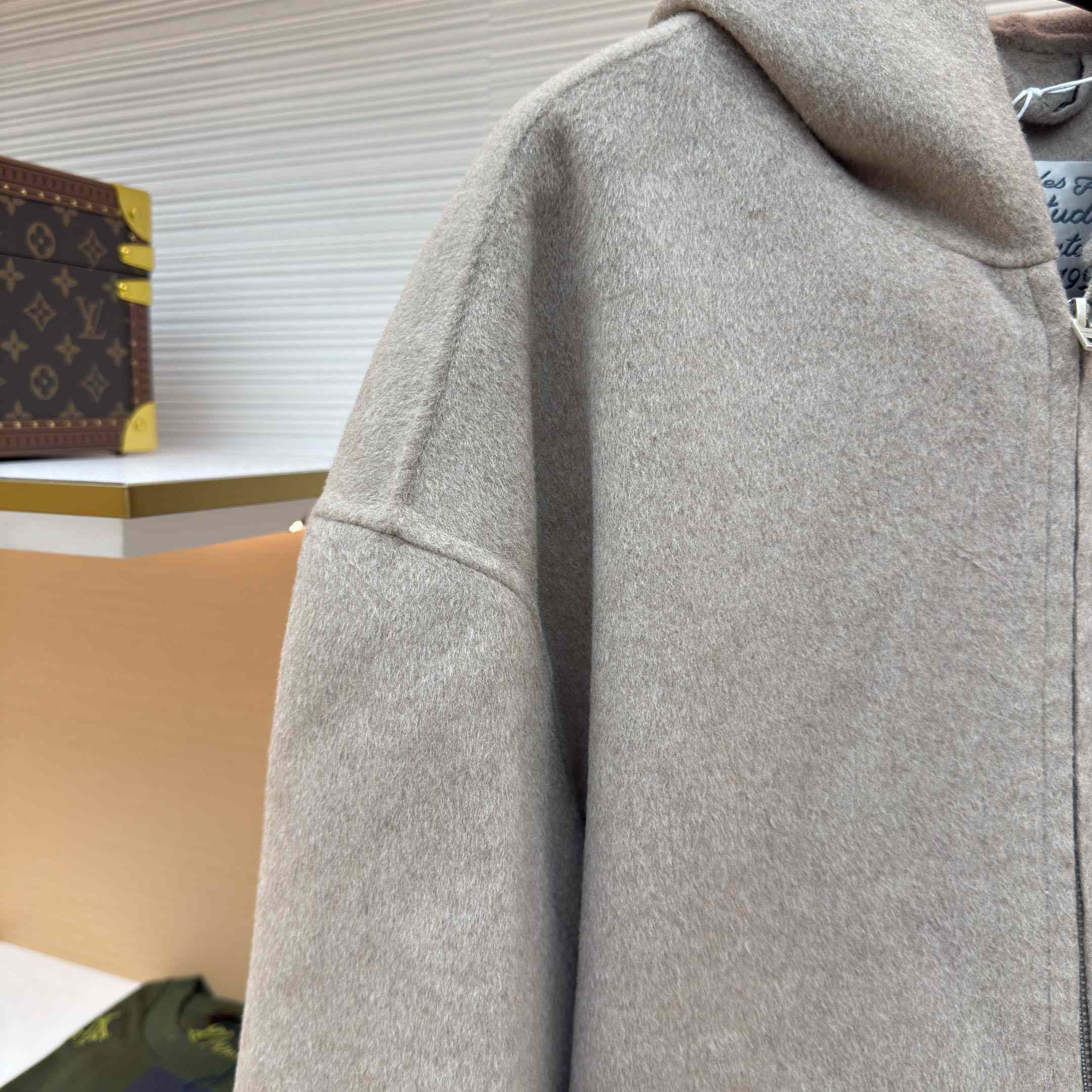 Acne Studios Cashmere Jacket With Hood - DesignerGu