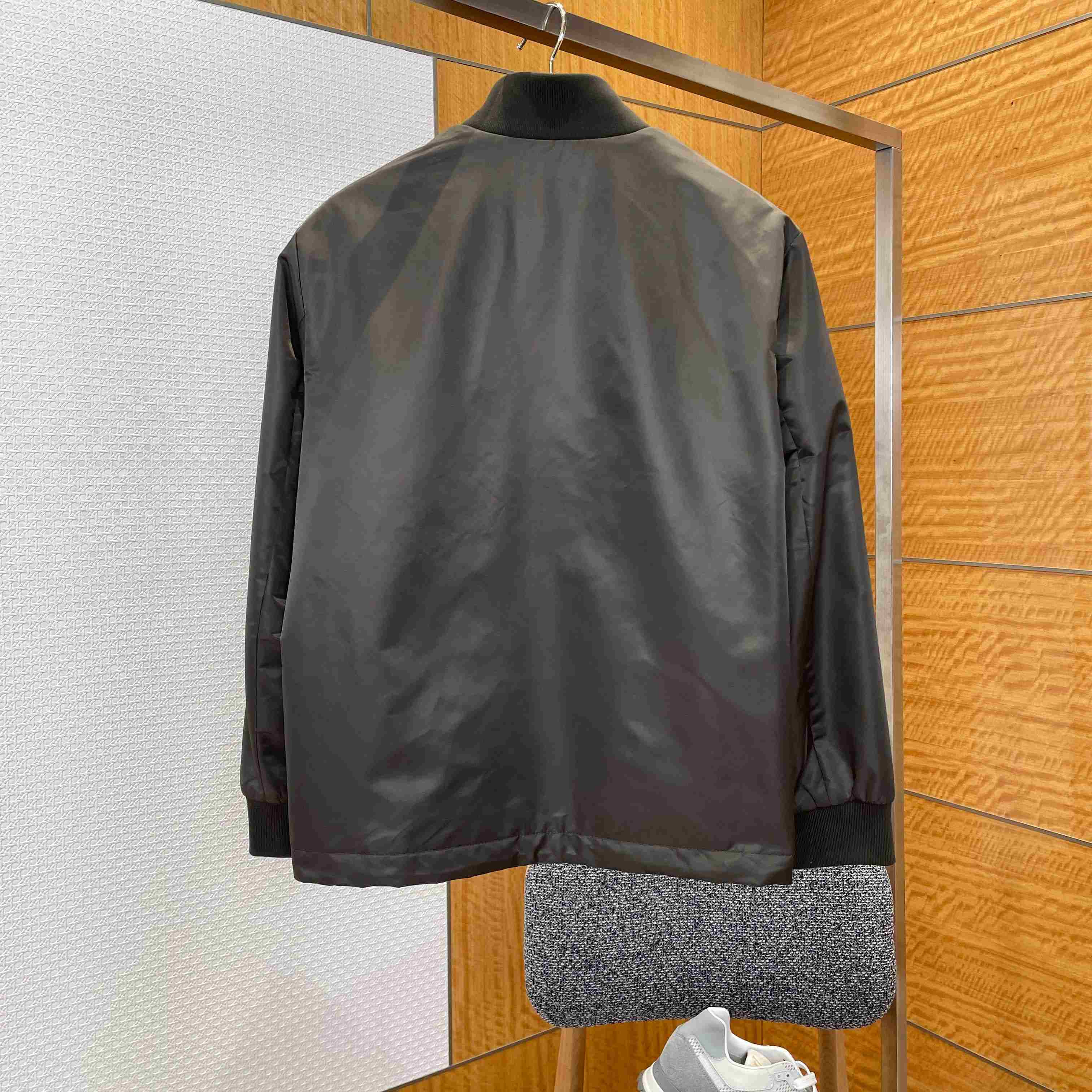 Prada Re-Nylon Bomber Jacket - DesignerGu