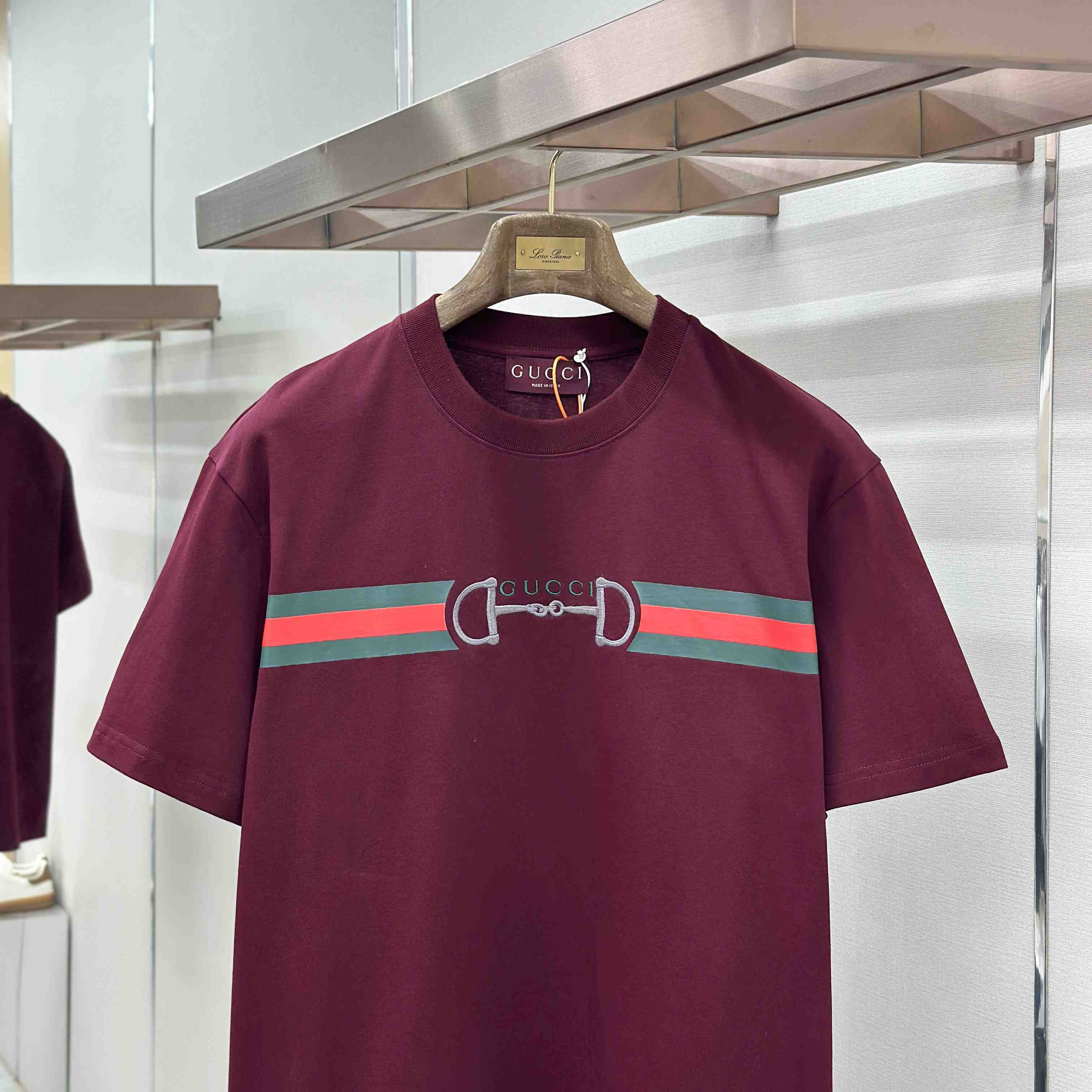 Gucci Cotton Medium cotton jersey T-shirt with print - DesignerGu