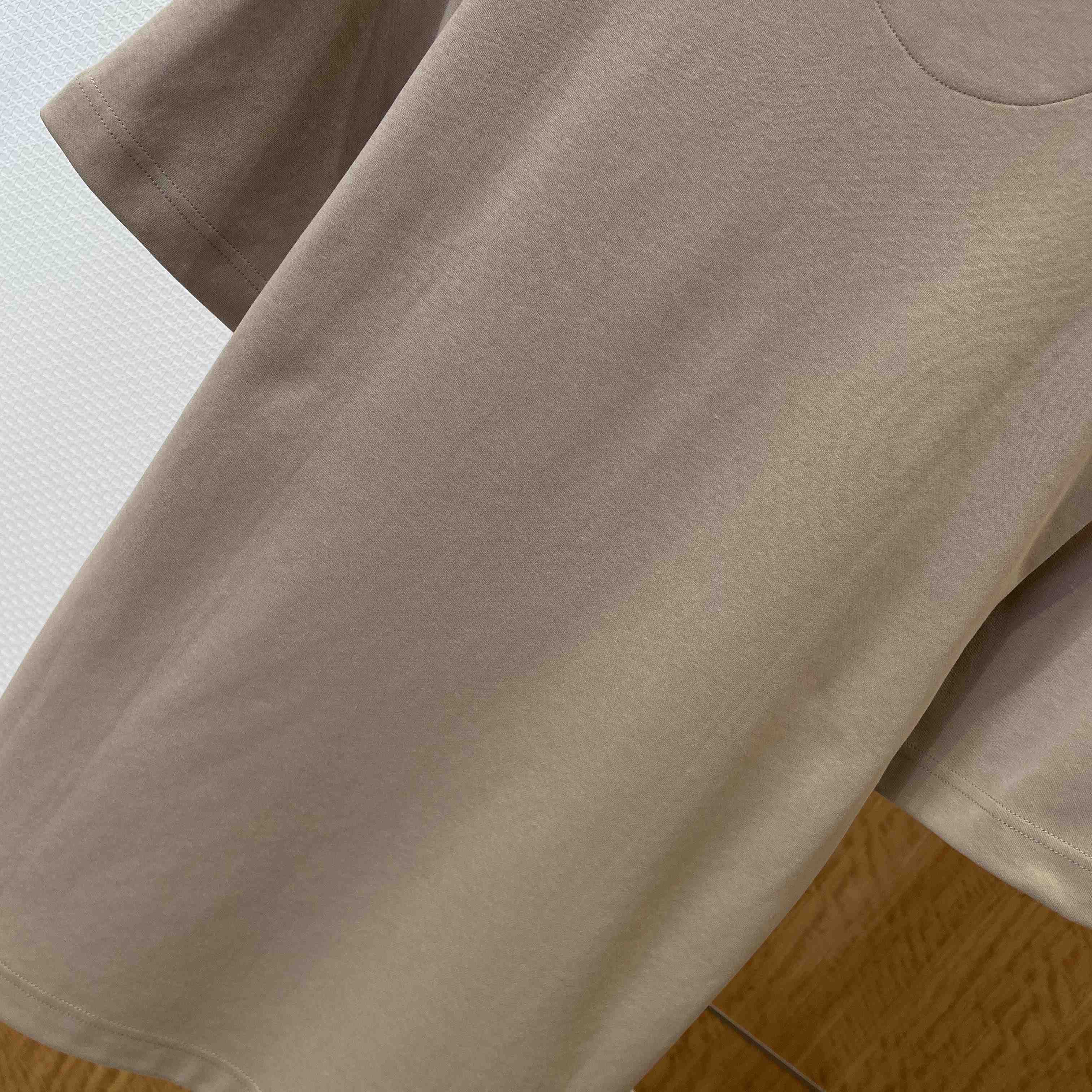 Fendi Beige Cotton T-shirt - DesignerGu