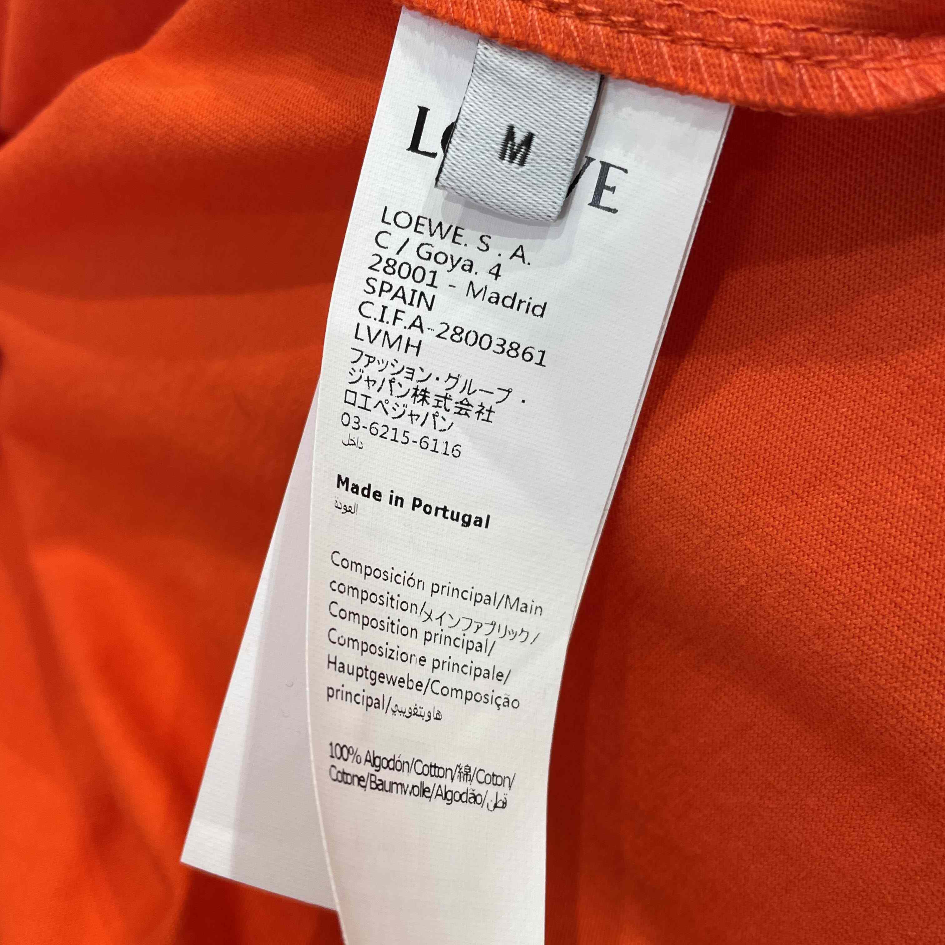 Loewe Relaxed Fit T-shirt In Cotton - DesignerGu