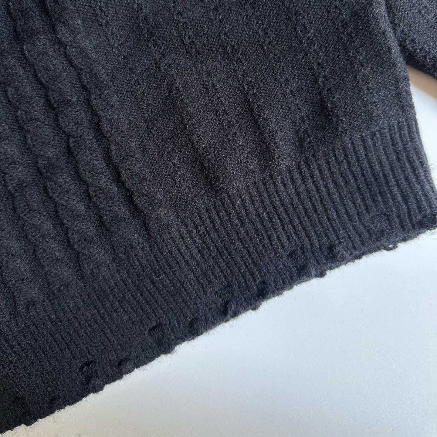 Enfants Riches Déprimés Oversized Cable-knit Cashmere Sweater - DesignerGu