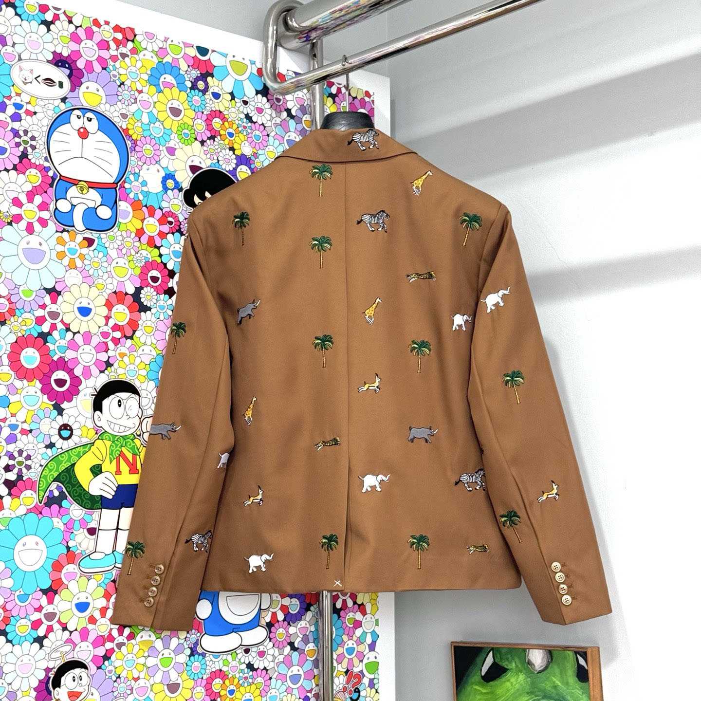 Louis Vuitton LV x The Darjeeling Limited Single-Breasted Jacket   1AJVIU - DesignerGu