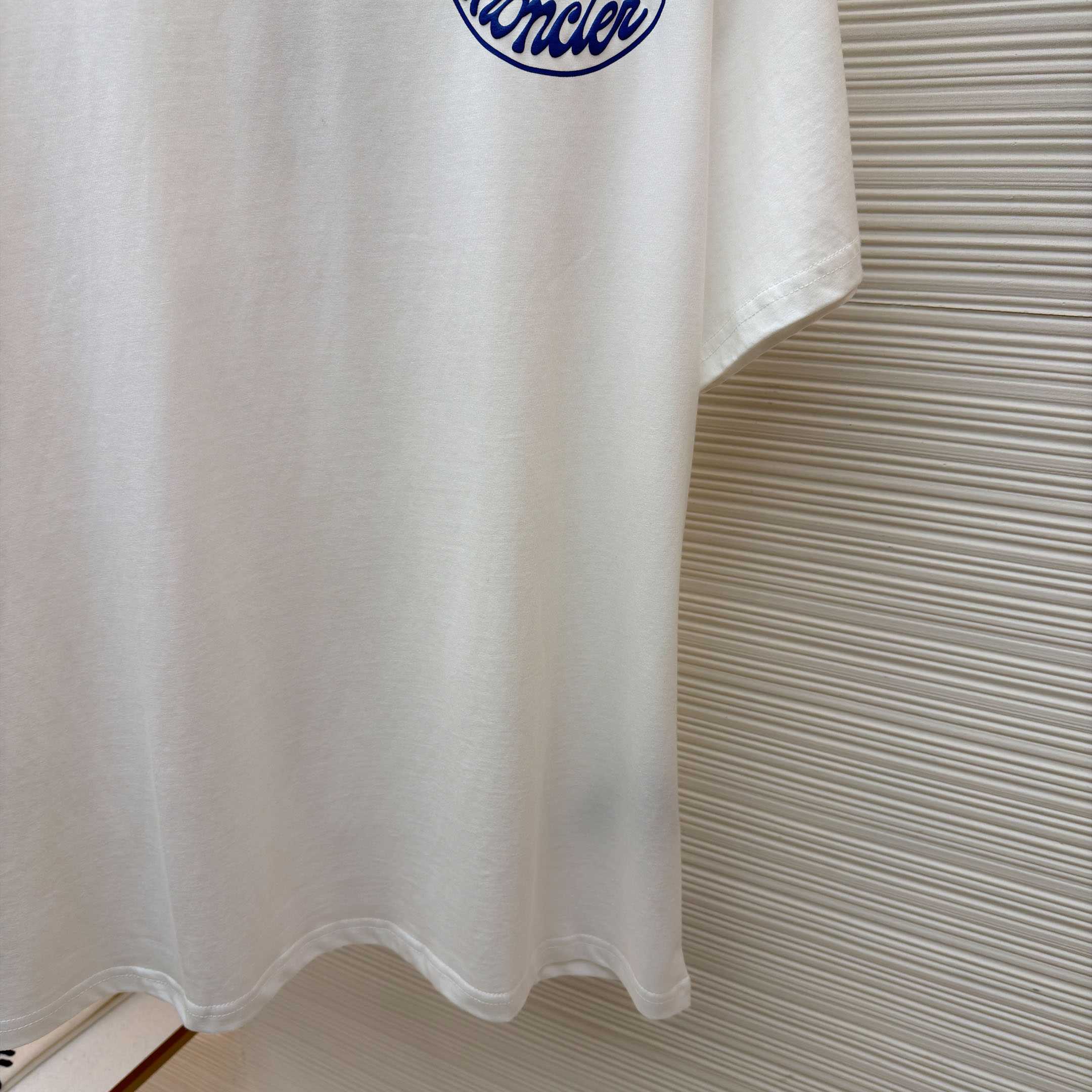Moncler Logo Cotton T-Shirt - DesignerGu