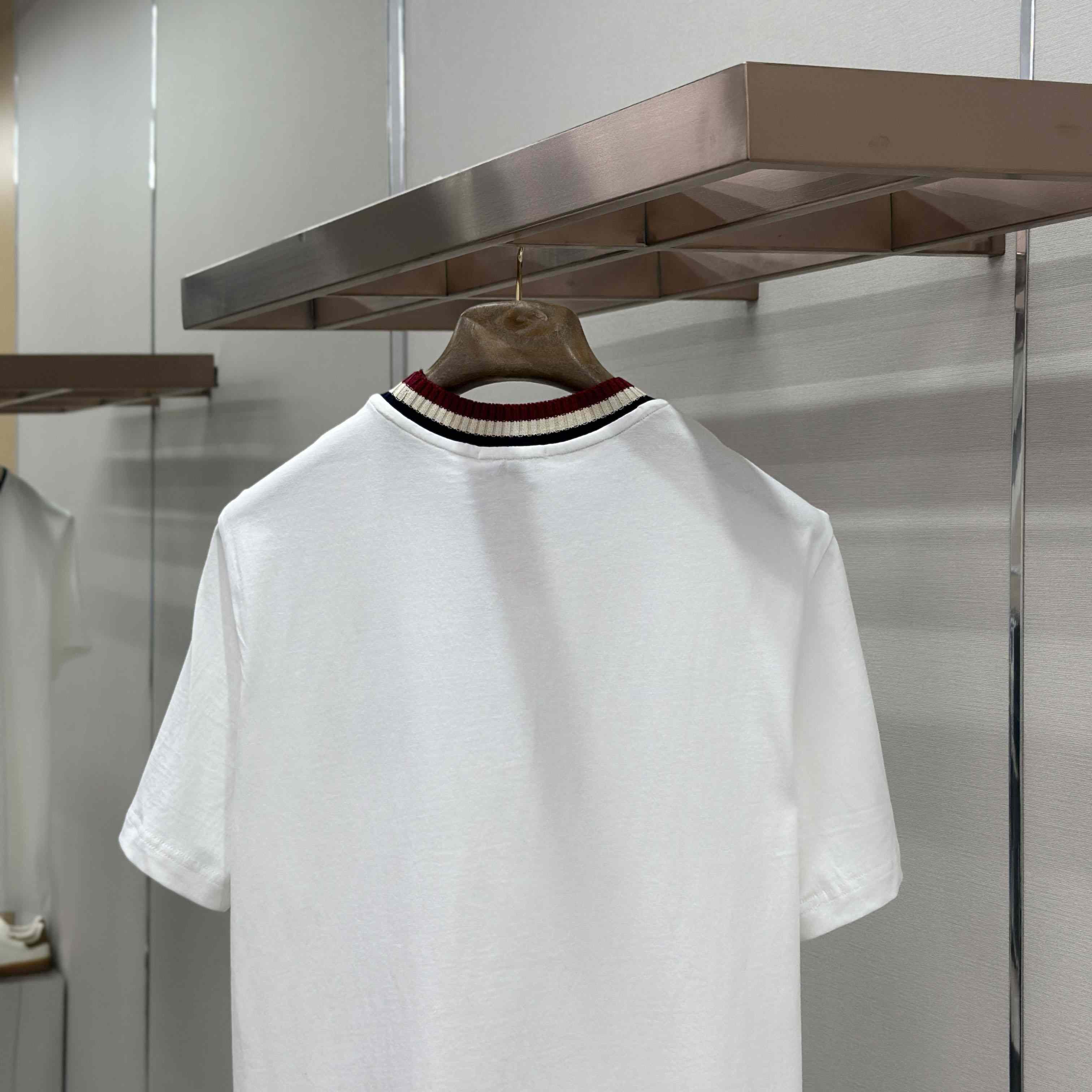 Moncler Embroidered Logo Cotton T-Shirt - DesignerGu