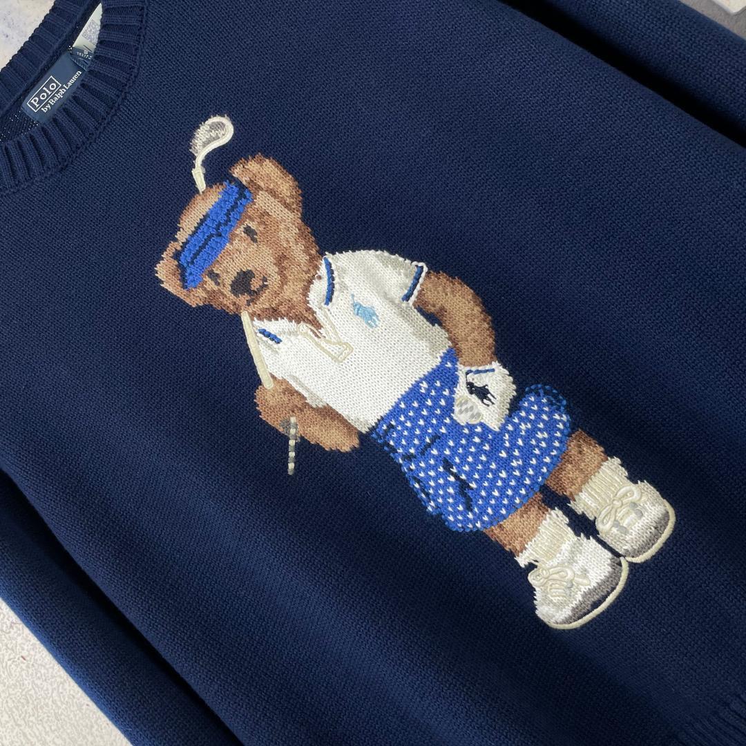 Ralph Lauren Polo Bear Cotton Sweater - DesignerGu