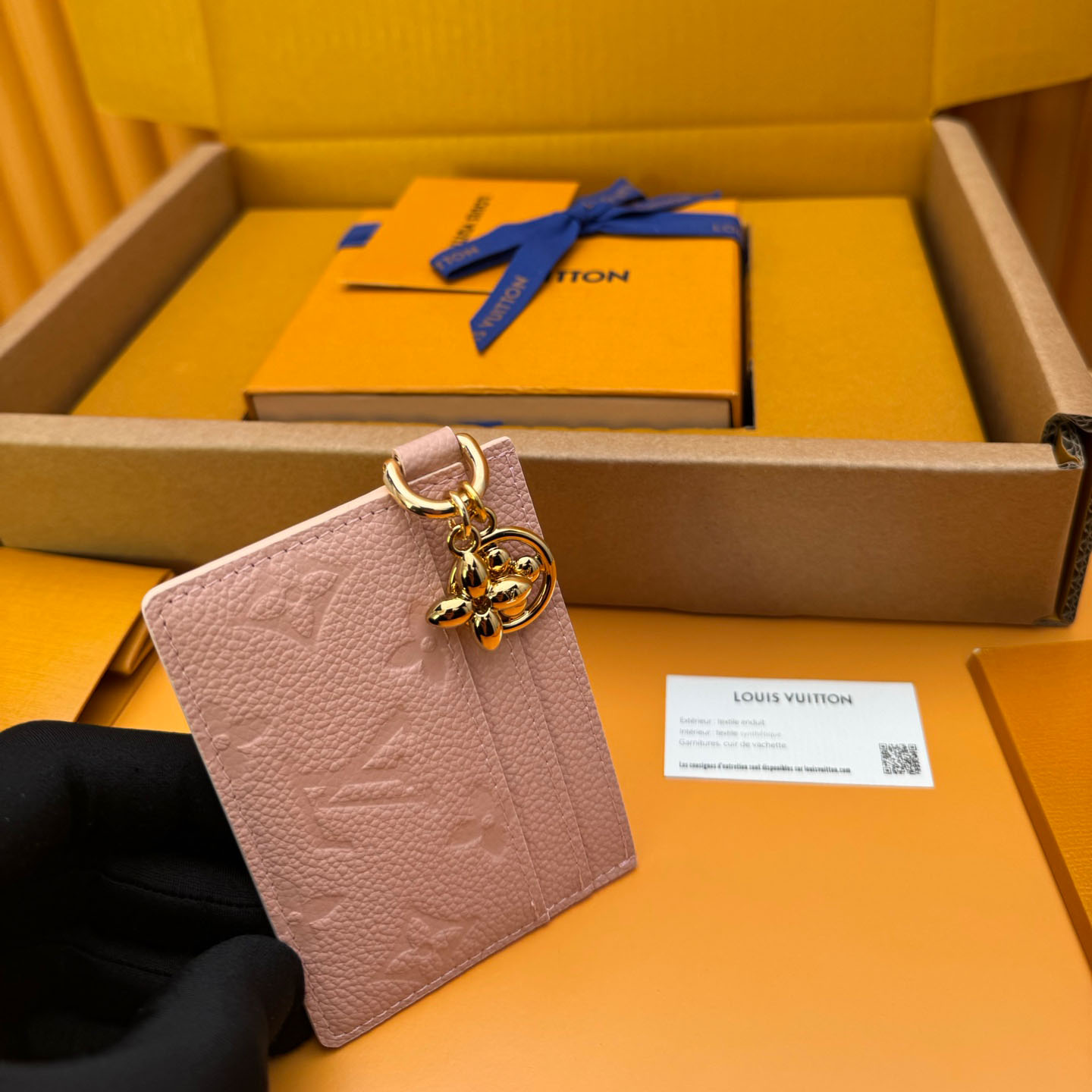 Louis Vuitton LV Charms Card Holder M27888 - DesignerGu