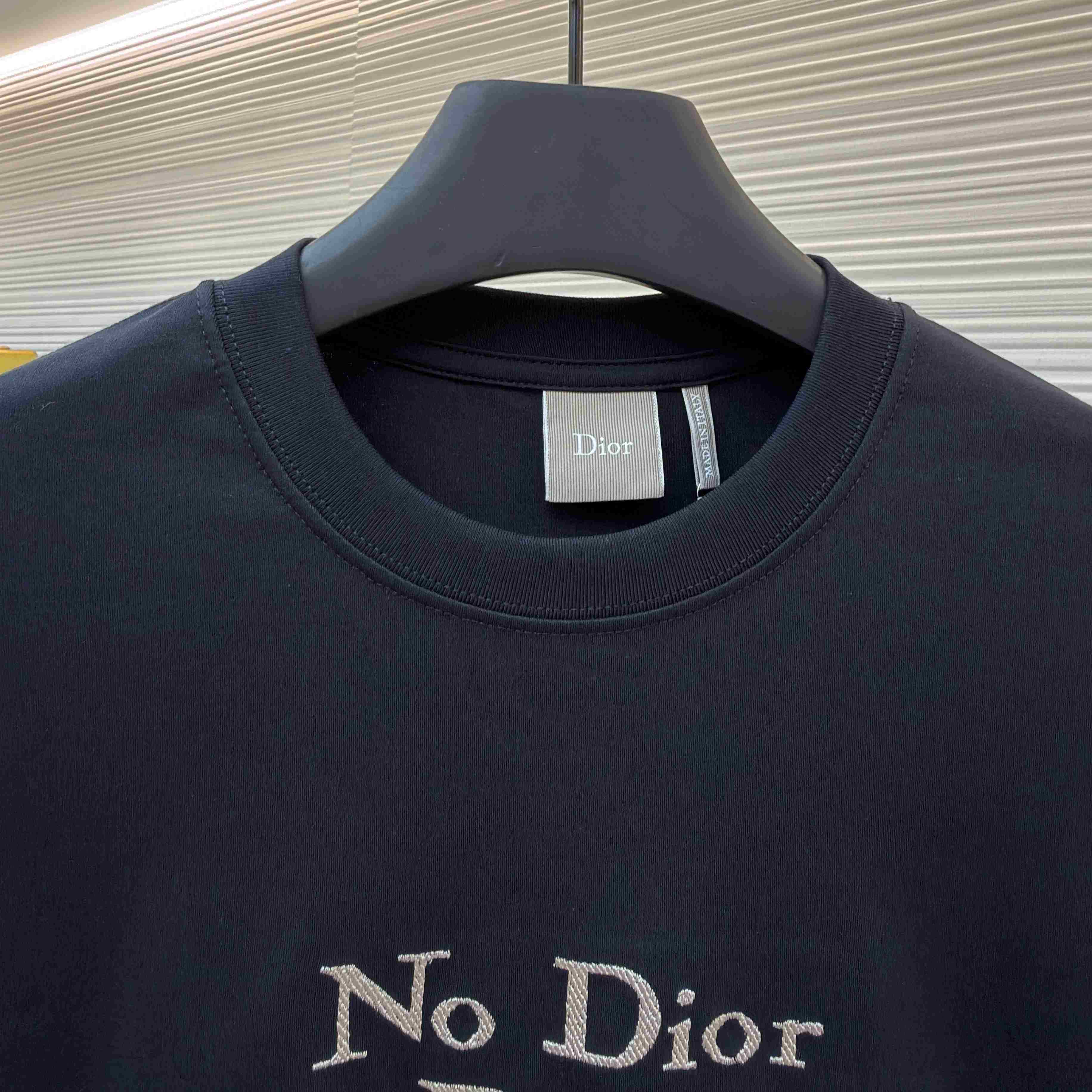  Dior T-Shirt With Embroidery - DesignerGu