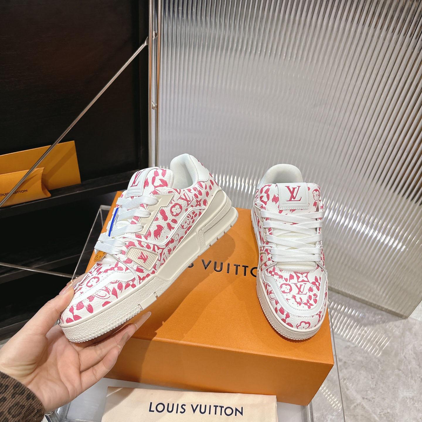 Louis Vuitton LV Trainer Sneaker   1AJJUJ - DesignerGu