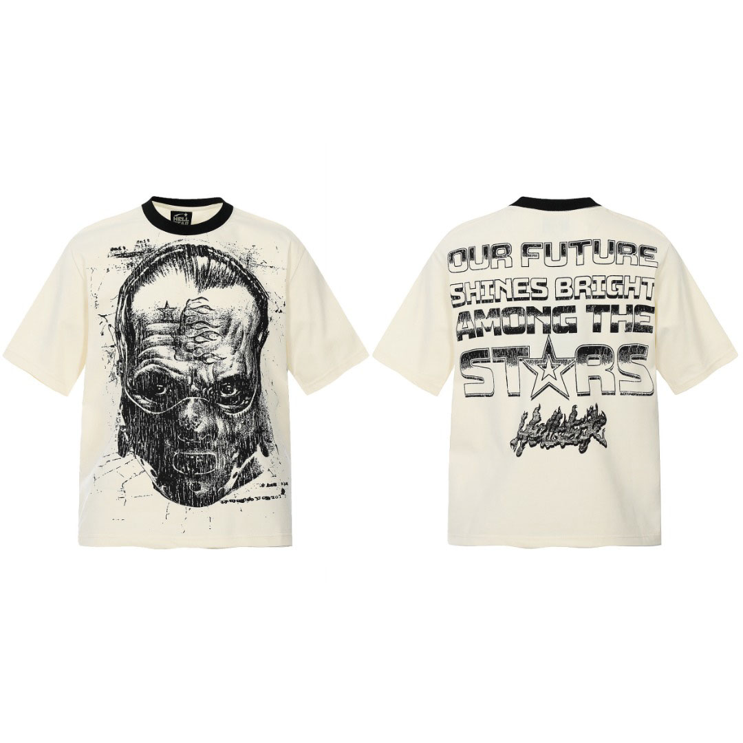 Hellstar Space War Graphic T-Shirt - DesignerGu
