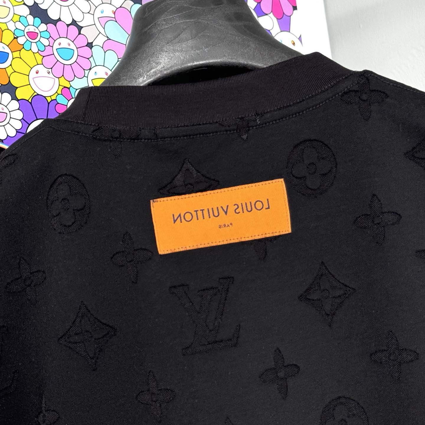 Louis Vuitton Monogram Short-Sleeved Crewneck - DesignerGu
