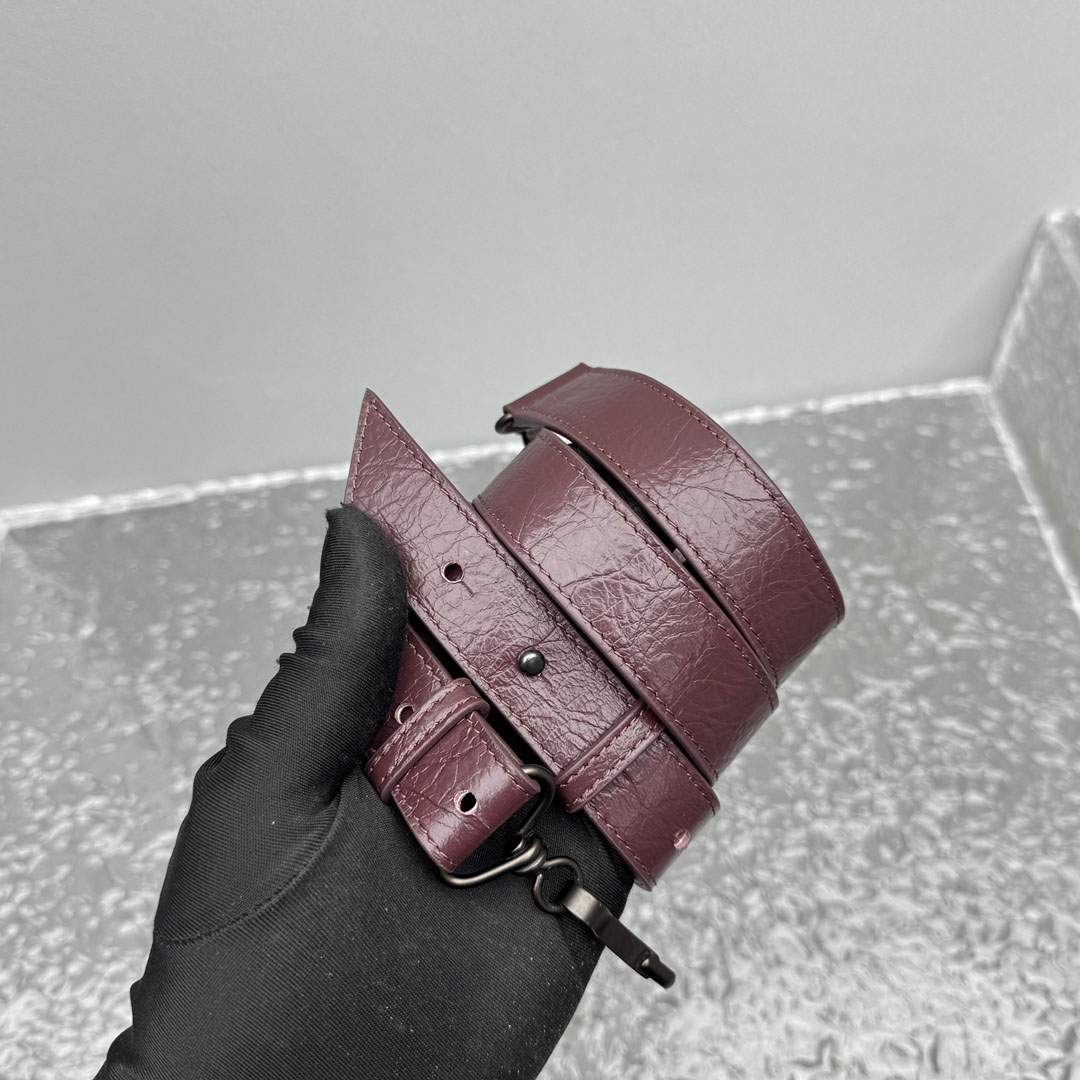 Balenciaga   Le City Bag Small In Dark Burgundy - DesignerGu