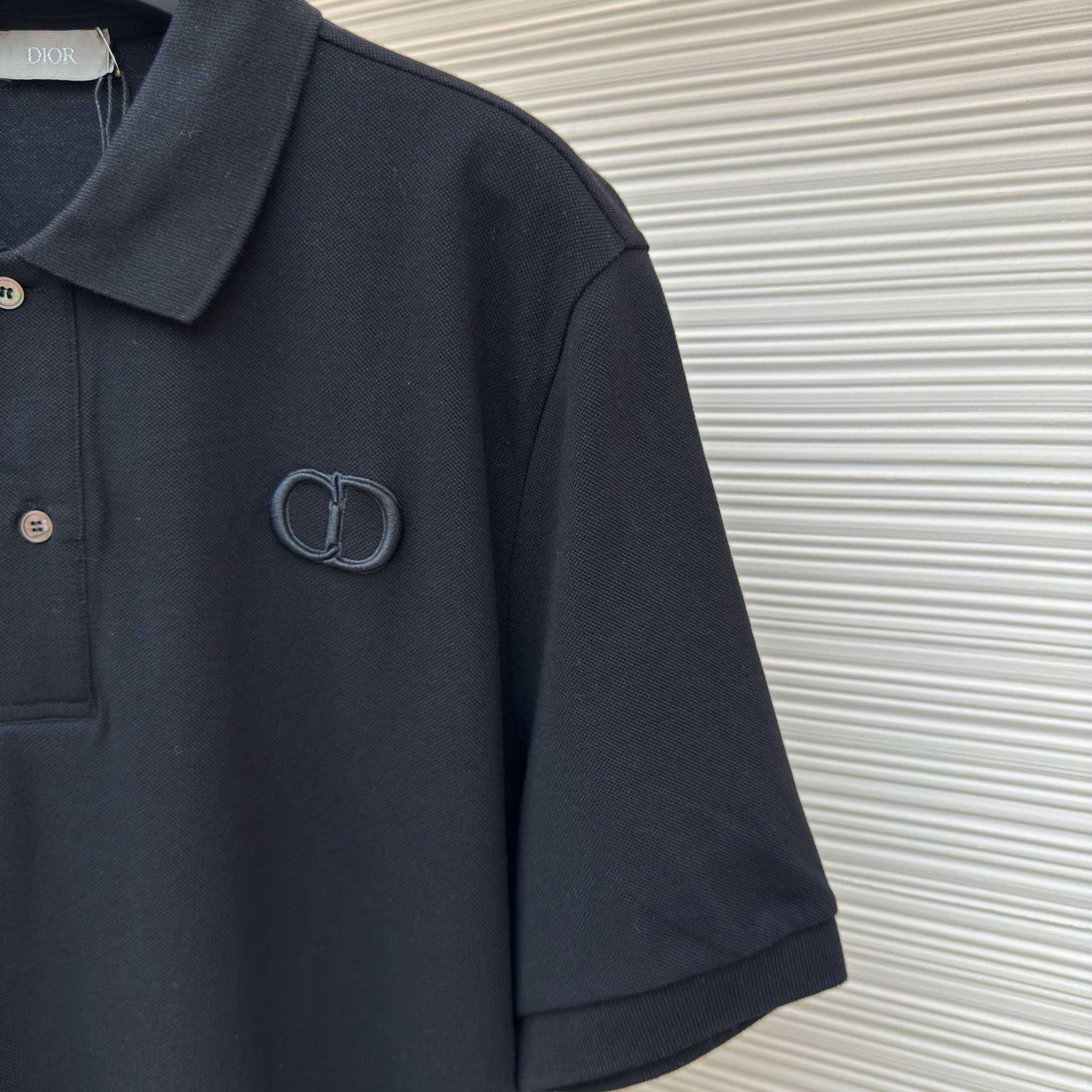 Dior CD Icon Polo Shirt  - DesignerGu