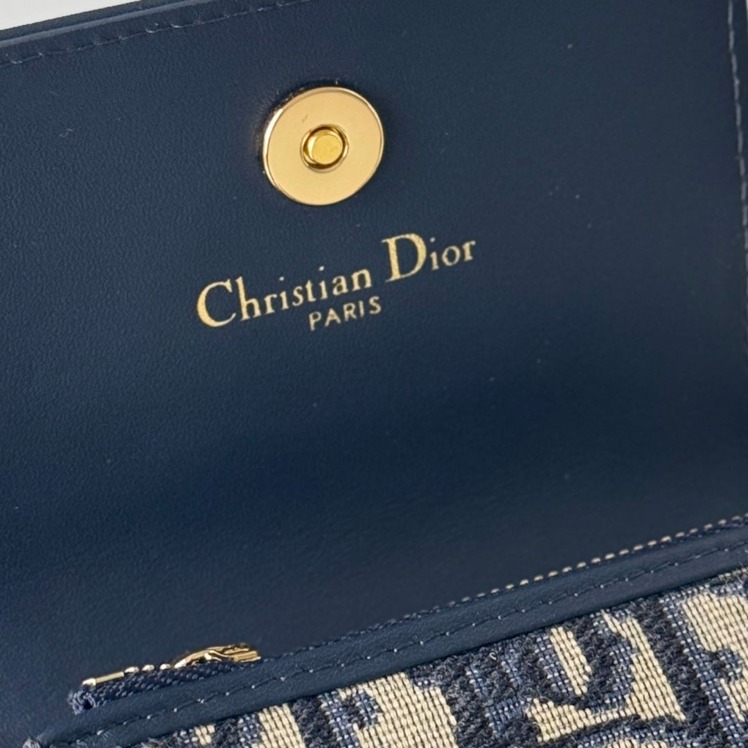 Dior 30 Montaigne Glycine Wallet  - DesignerGu