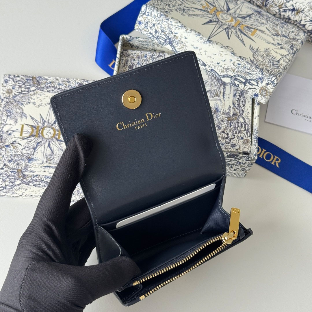 Dior 30 Montaigne Glycine Wallet  - DesignerGu