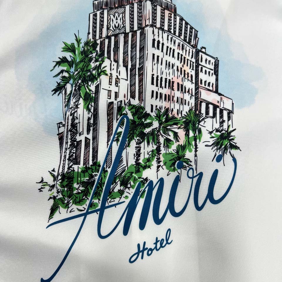 Amiri Hotel Bowling Shirt  - DesignerGu