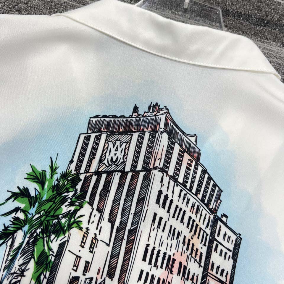 Amiri Hotel Bowling Shirt  - DesignerGu