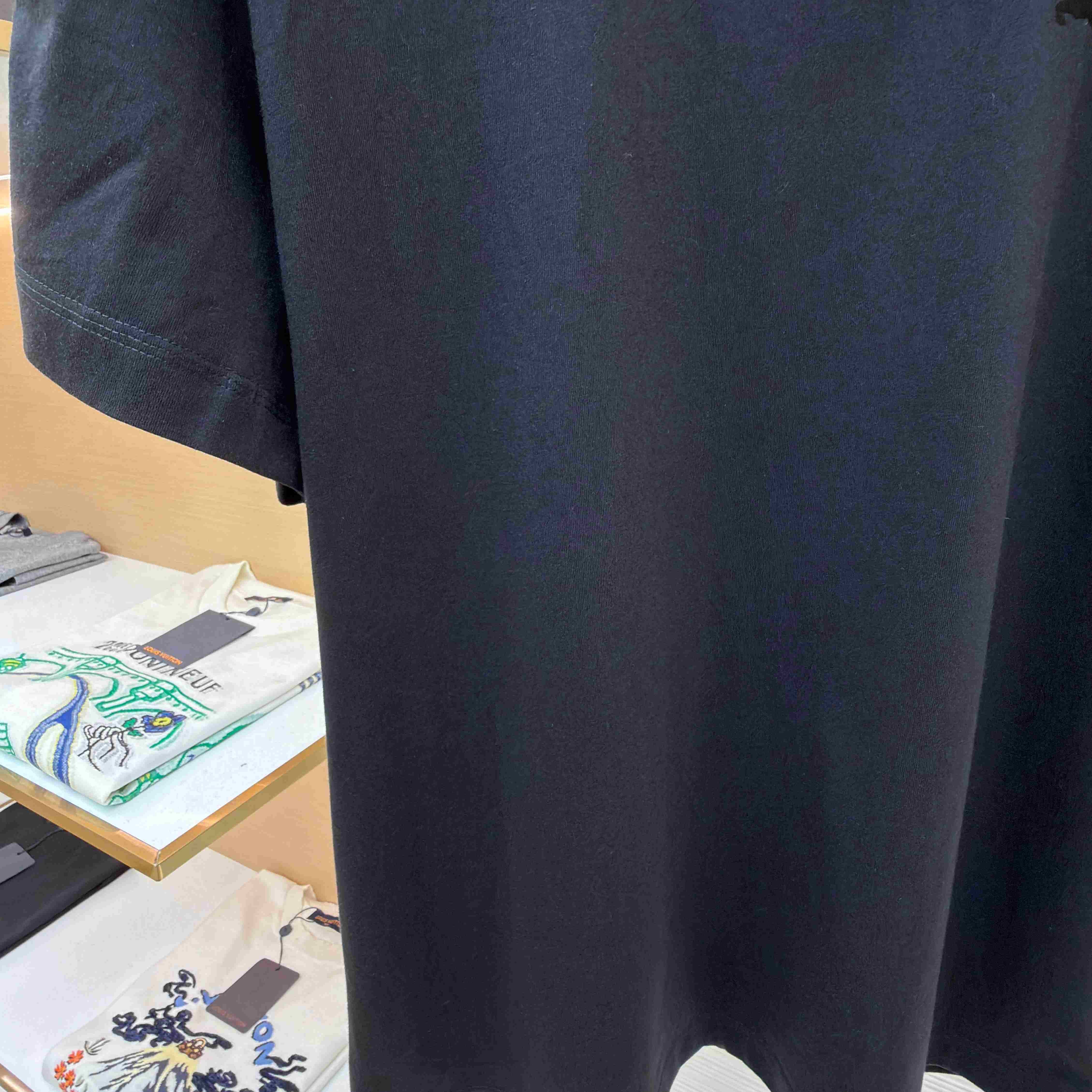 Burberry Check Trim Cotton T-shirt - DesignerGu