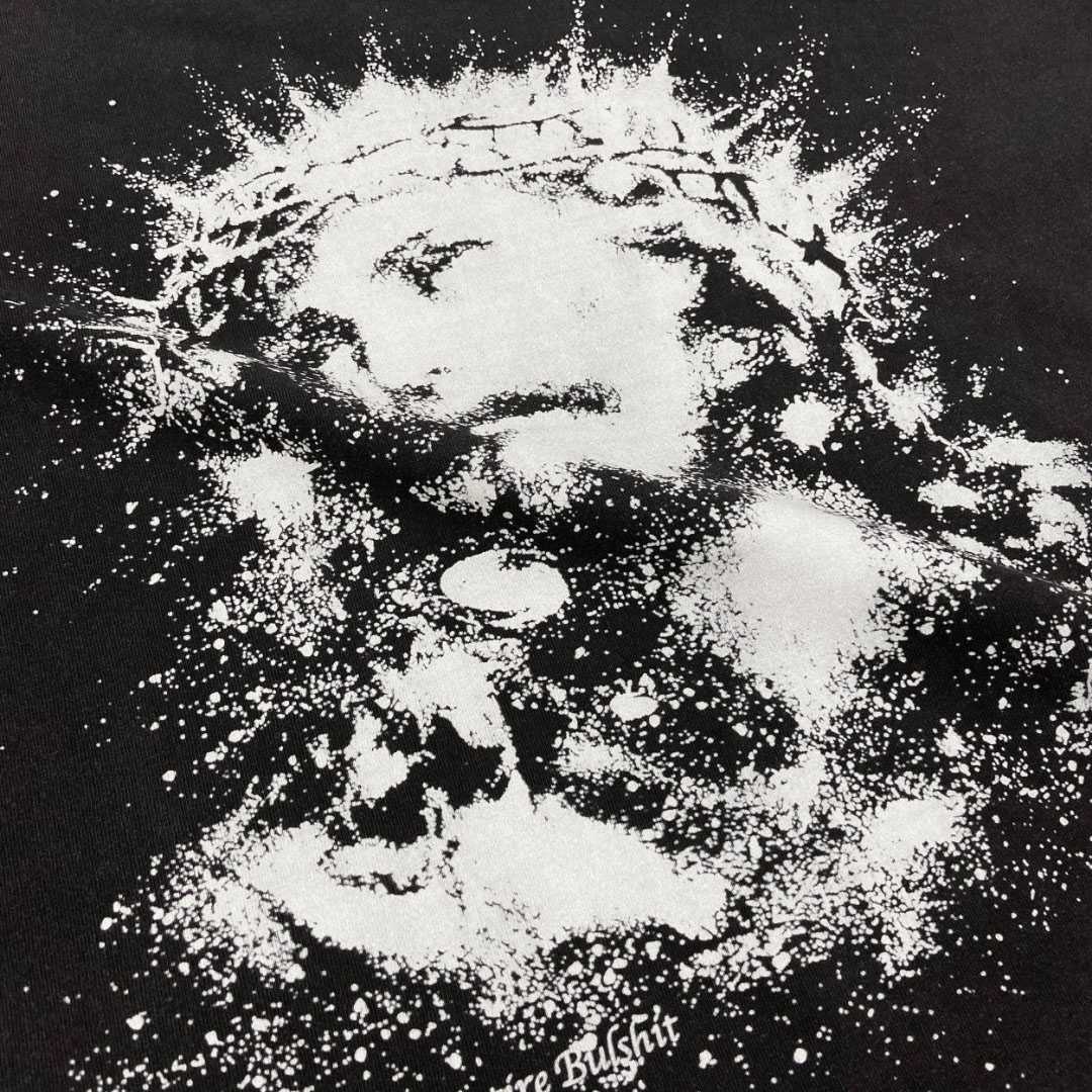 Saint Michael Saint Yourself Short-Sleeve Tee 'Black' - DesignerGu