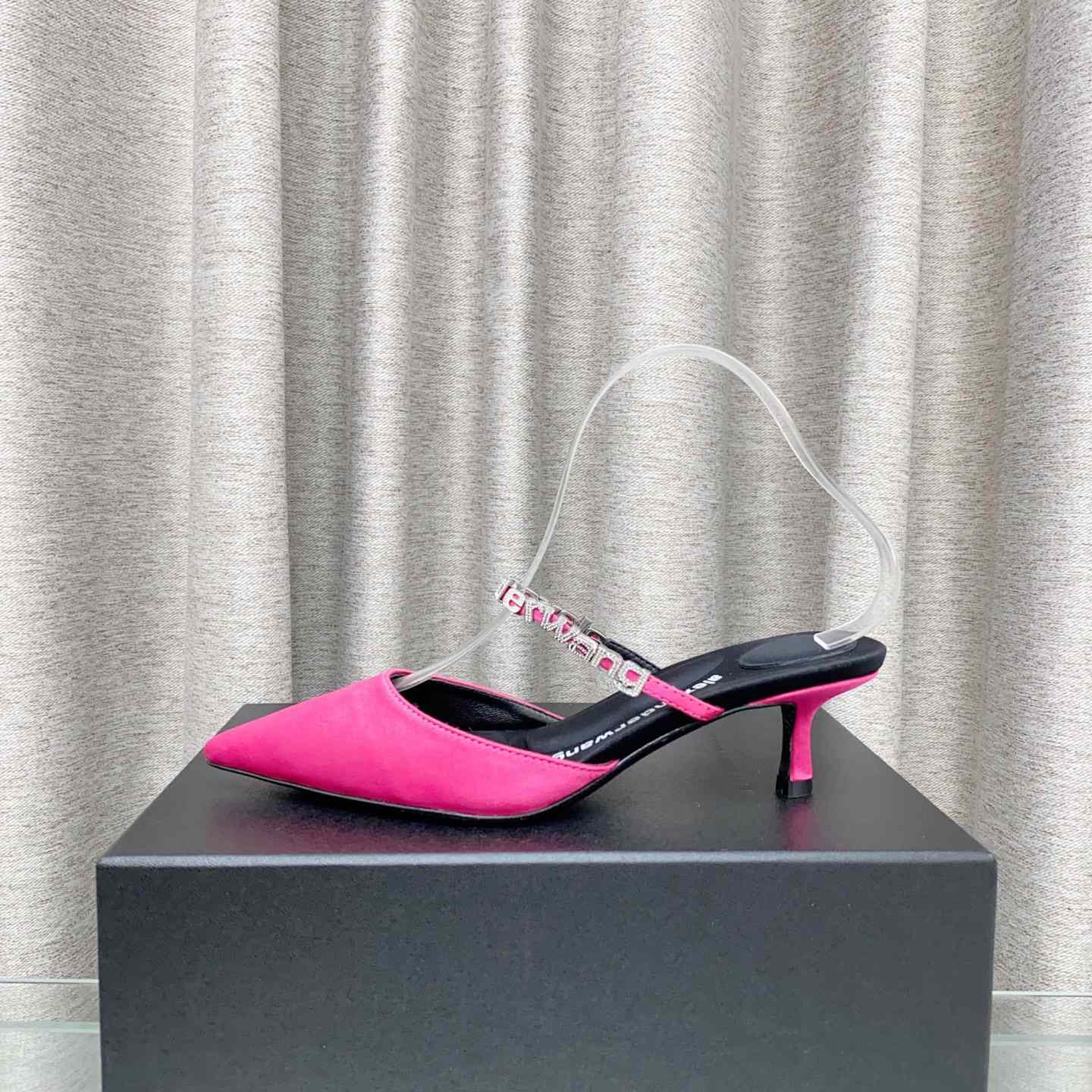 Alexander Wang Delphine Embellished Mid-heel Mules - DesignerGu