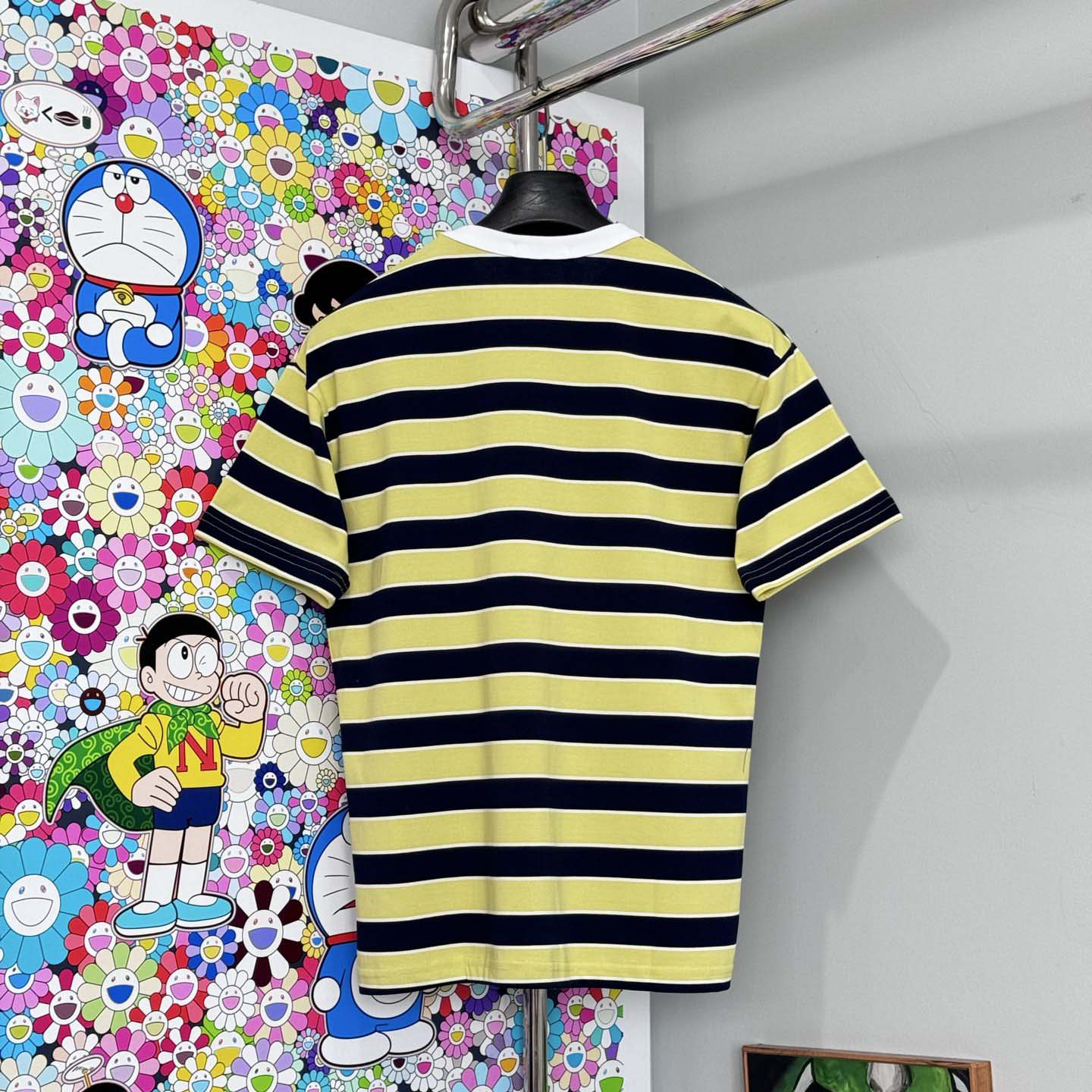 Prada Oversized Striped Jersey T-shirt - DesignerGu