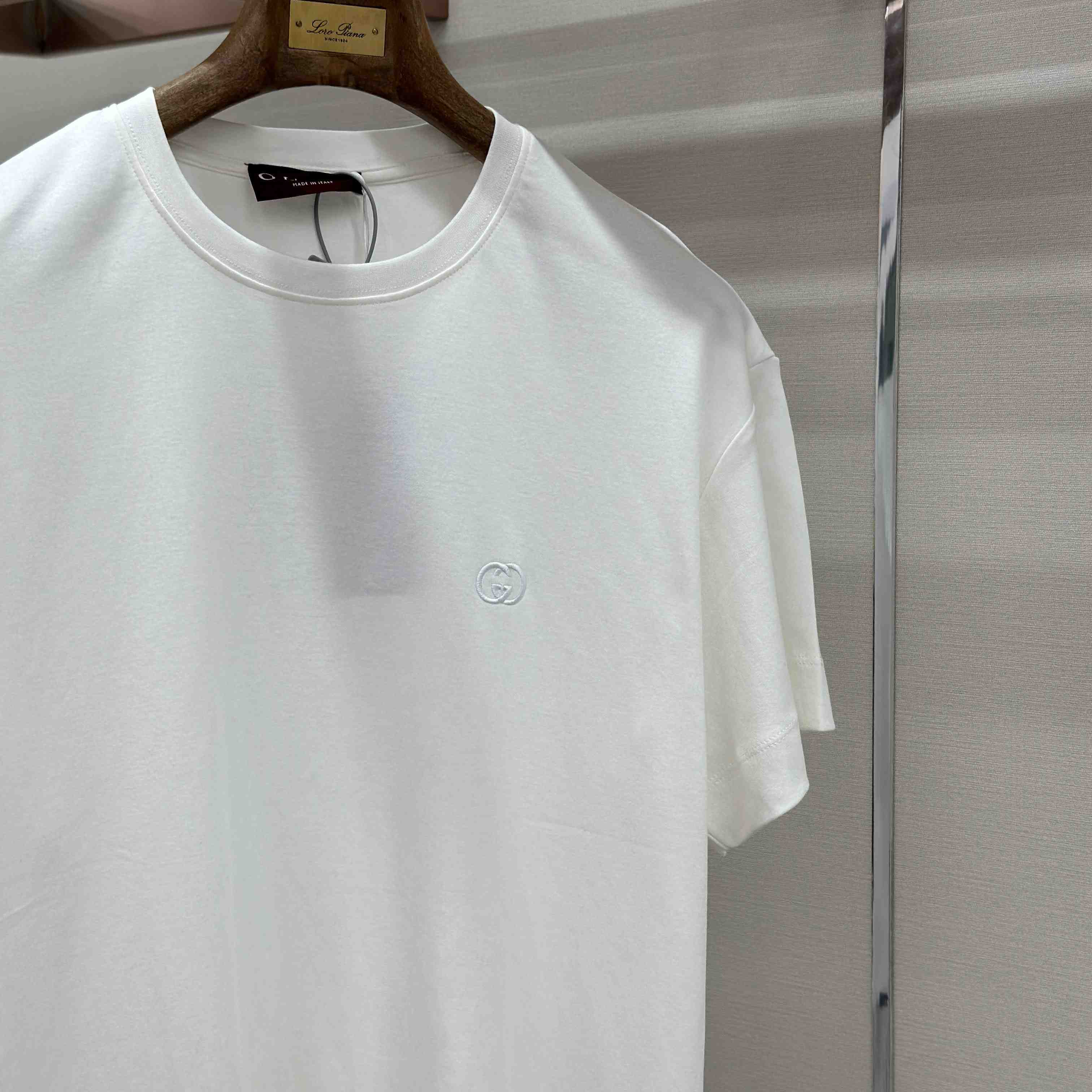 Gucci Cotton Jersey T-shirt With Embroidery - DesignerGu