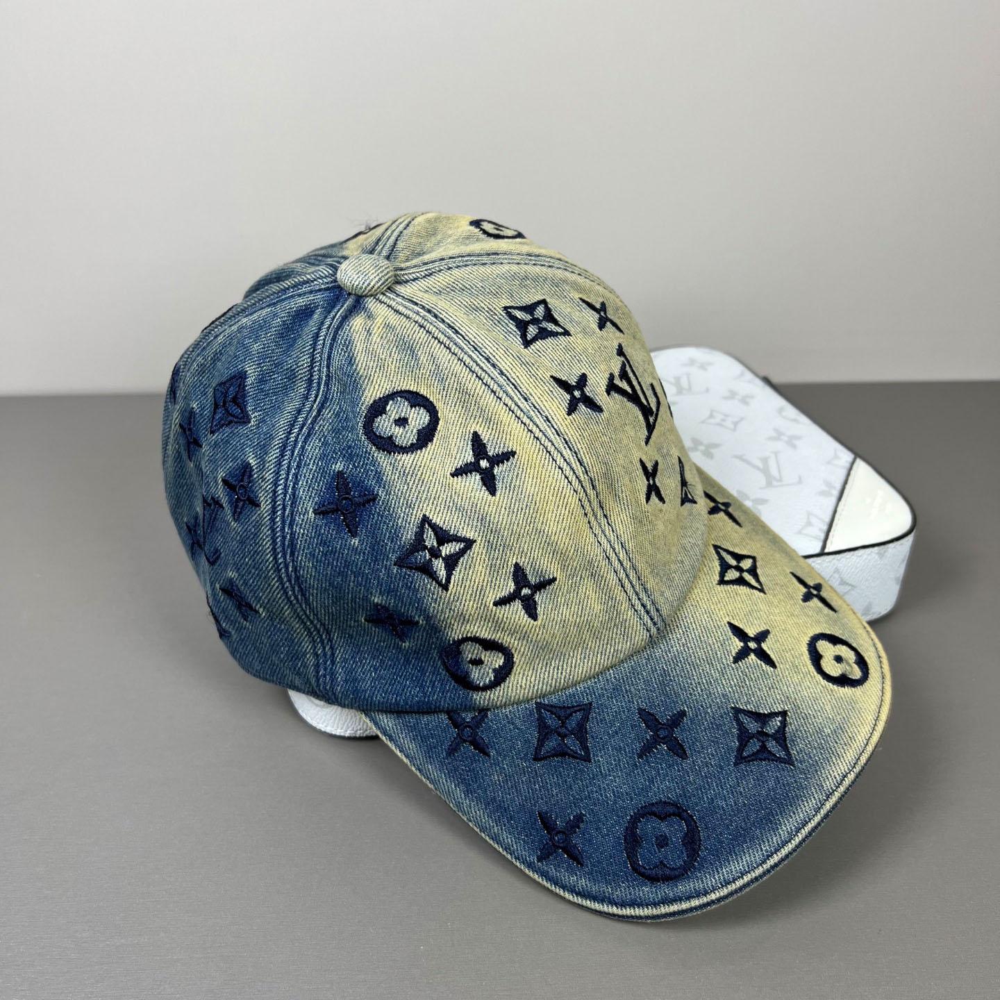 Louis Vuitton Monogram Gradient Hat - DesignerGu