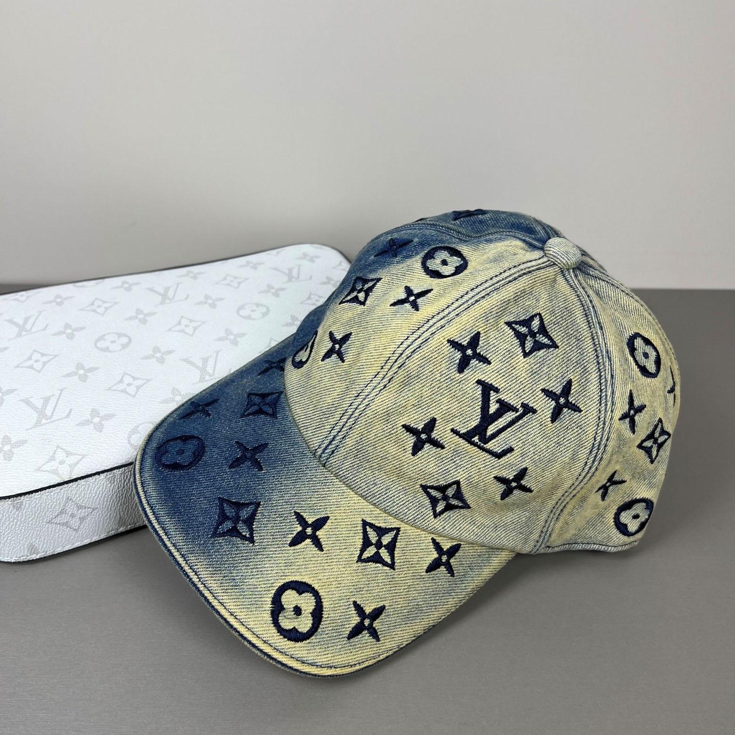 Louis Vuitton Monogram Gradient Hat - DesignerGu