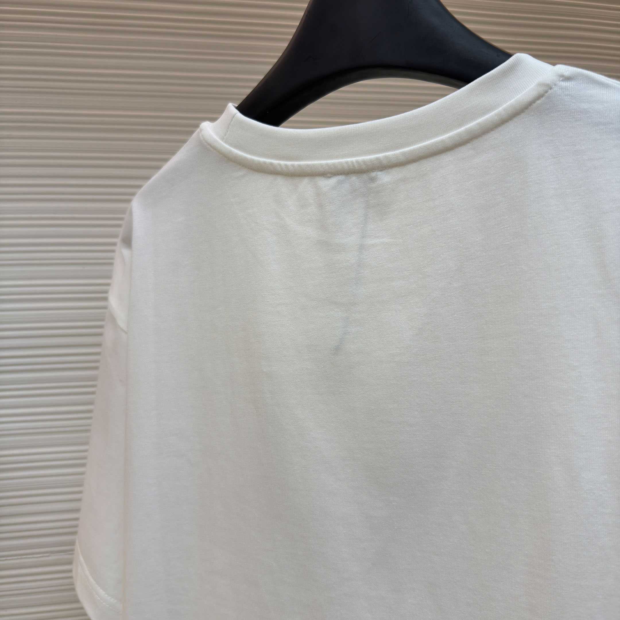 Celine T-shirt IN Cotton Jersey - DesignerGu