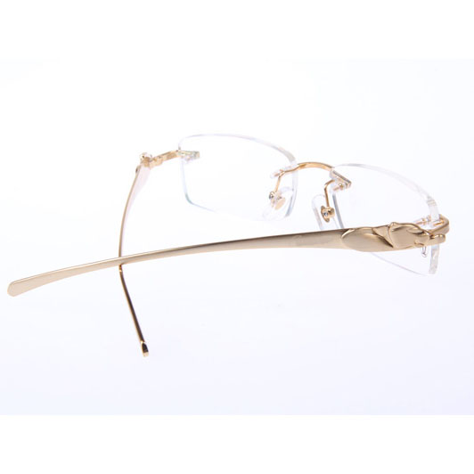 Cartier CT 5102338 Eyeglasses In Gold - DesignerGu
